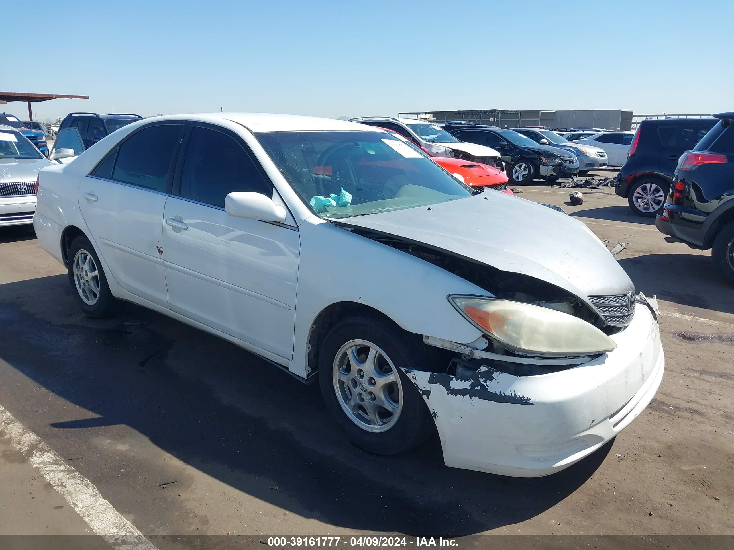 TOYOTA CAMRY 2003 4t1be32kx3u249568