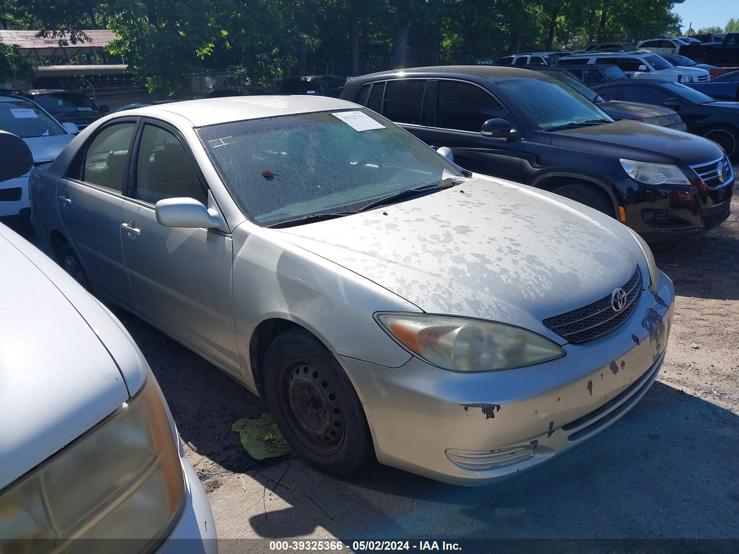 TOYOTA CAMRY 2003 4t1be32kx3u724085