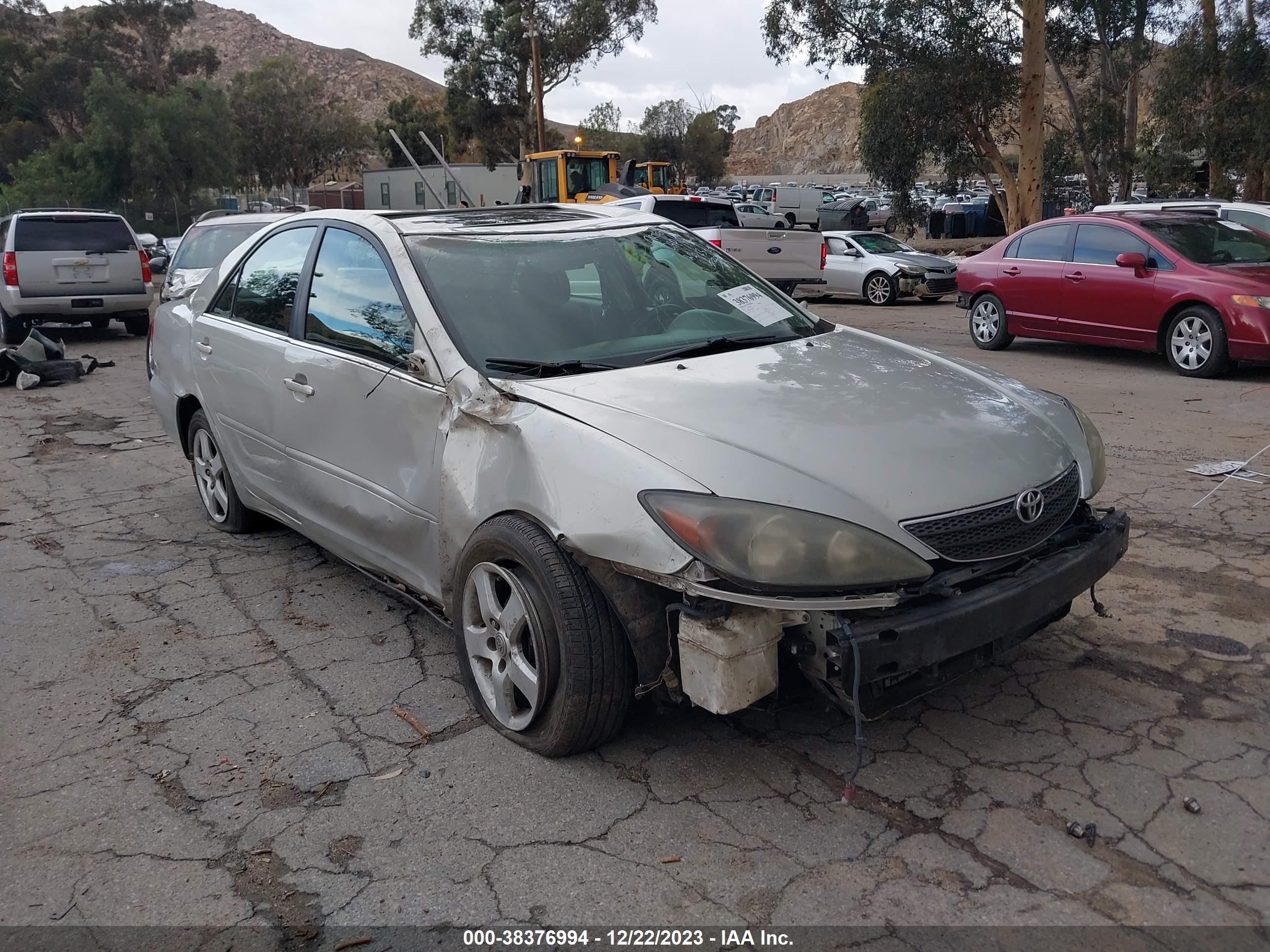 TOYOTA CAMRY 2003 4t1be32kx3u734759