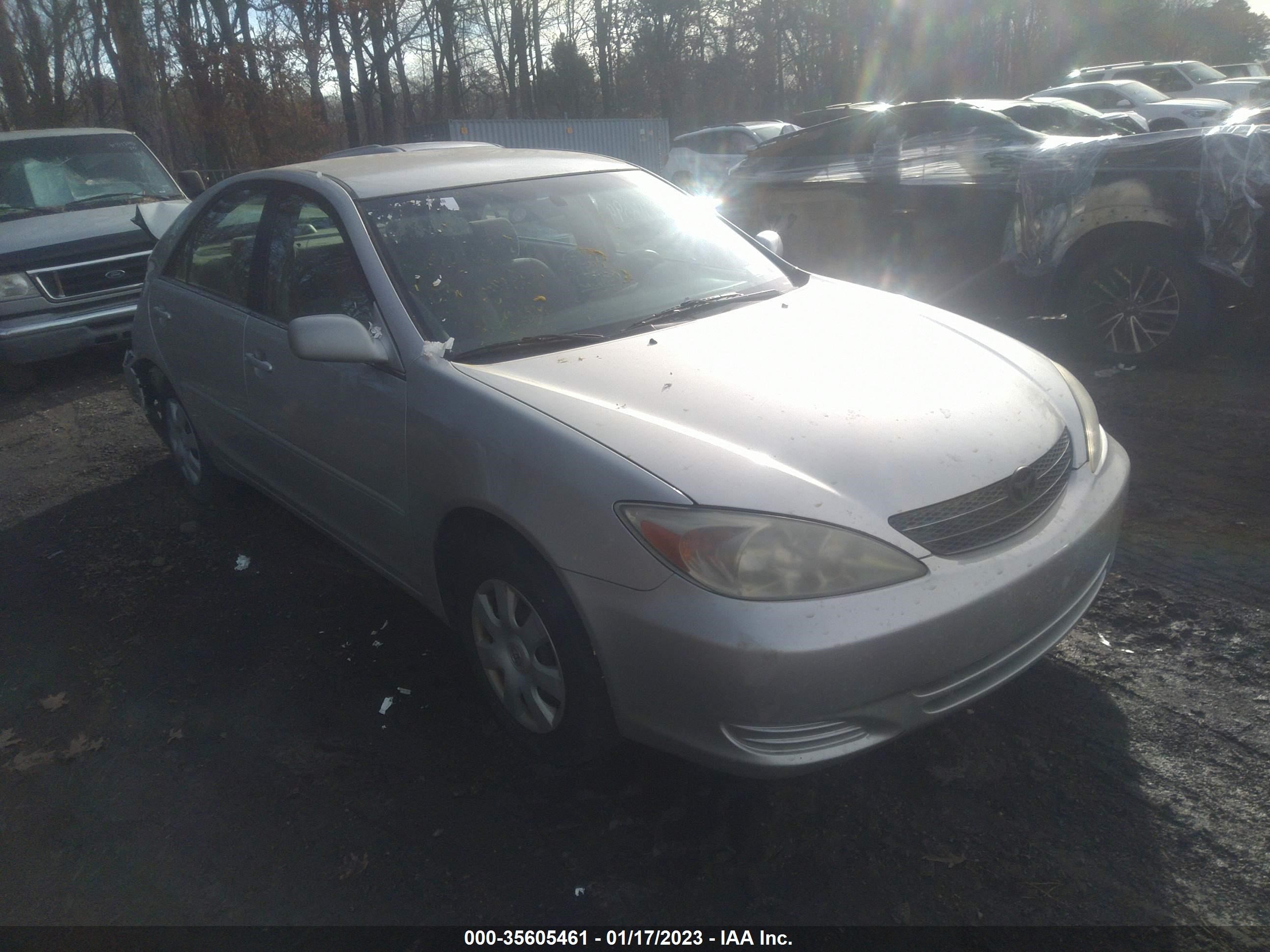 TOYOTA CAMRY 2003 4t1be32kx3u759385