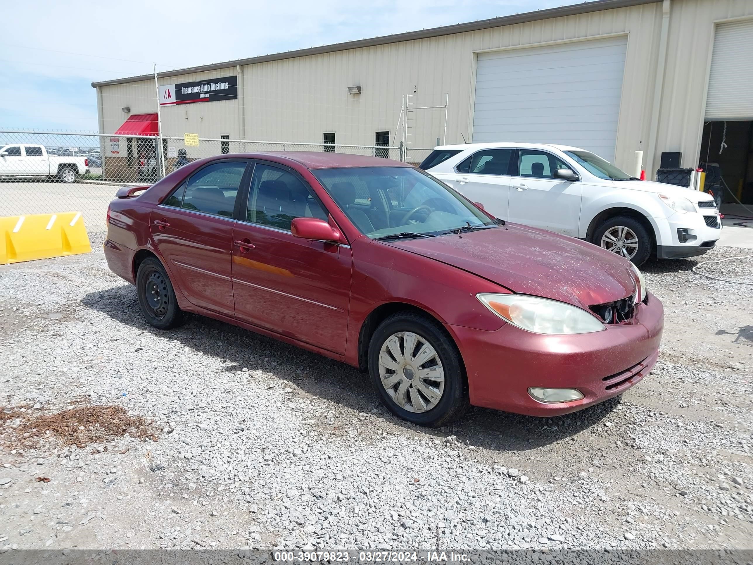 TOYOTA CAMRY 2004 4t1be32kx4u299033