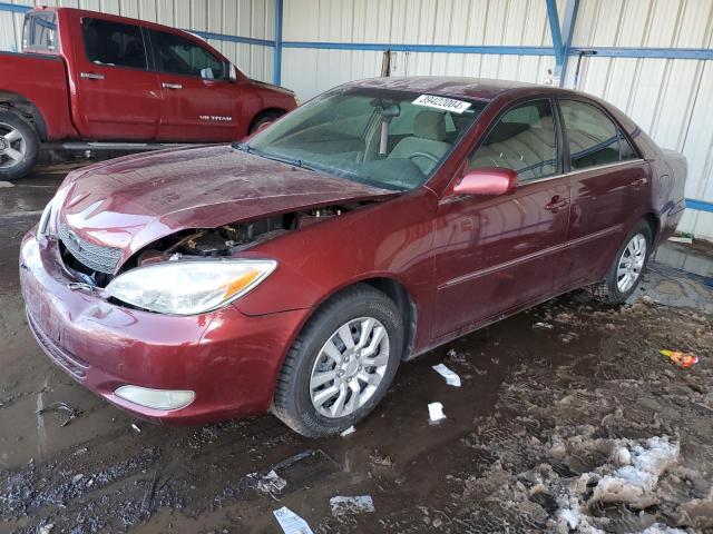 TOYOTA CAMRY 2004 4t1be32kx4u299050