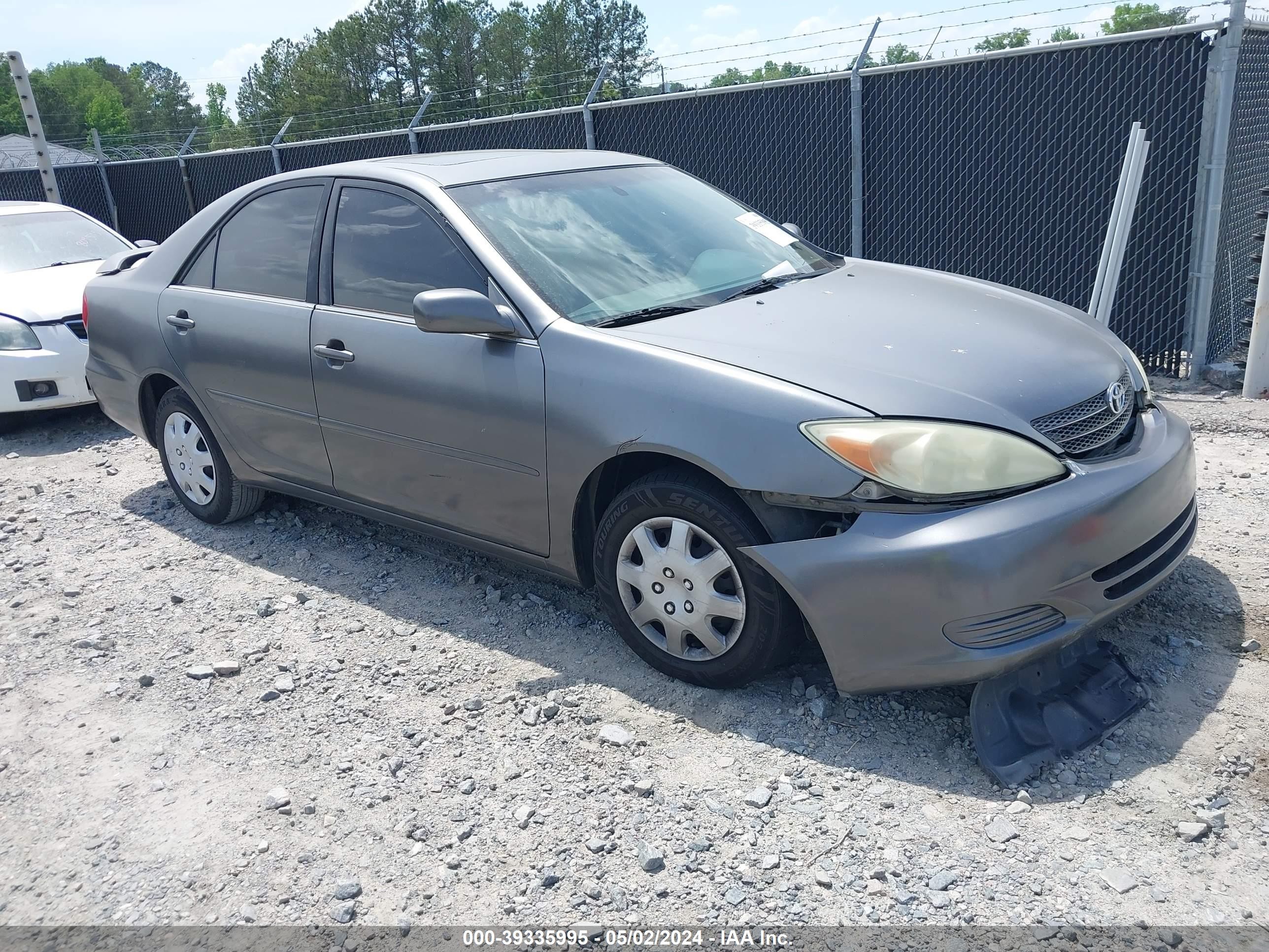 TOYOTA CAMRY 2004 4t1be32kx4u893900