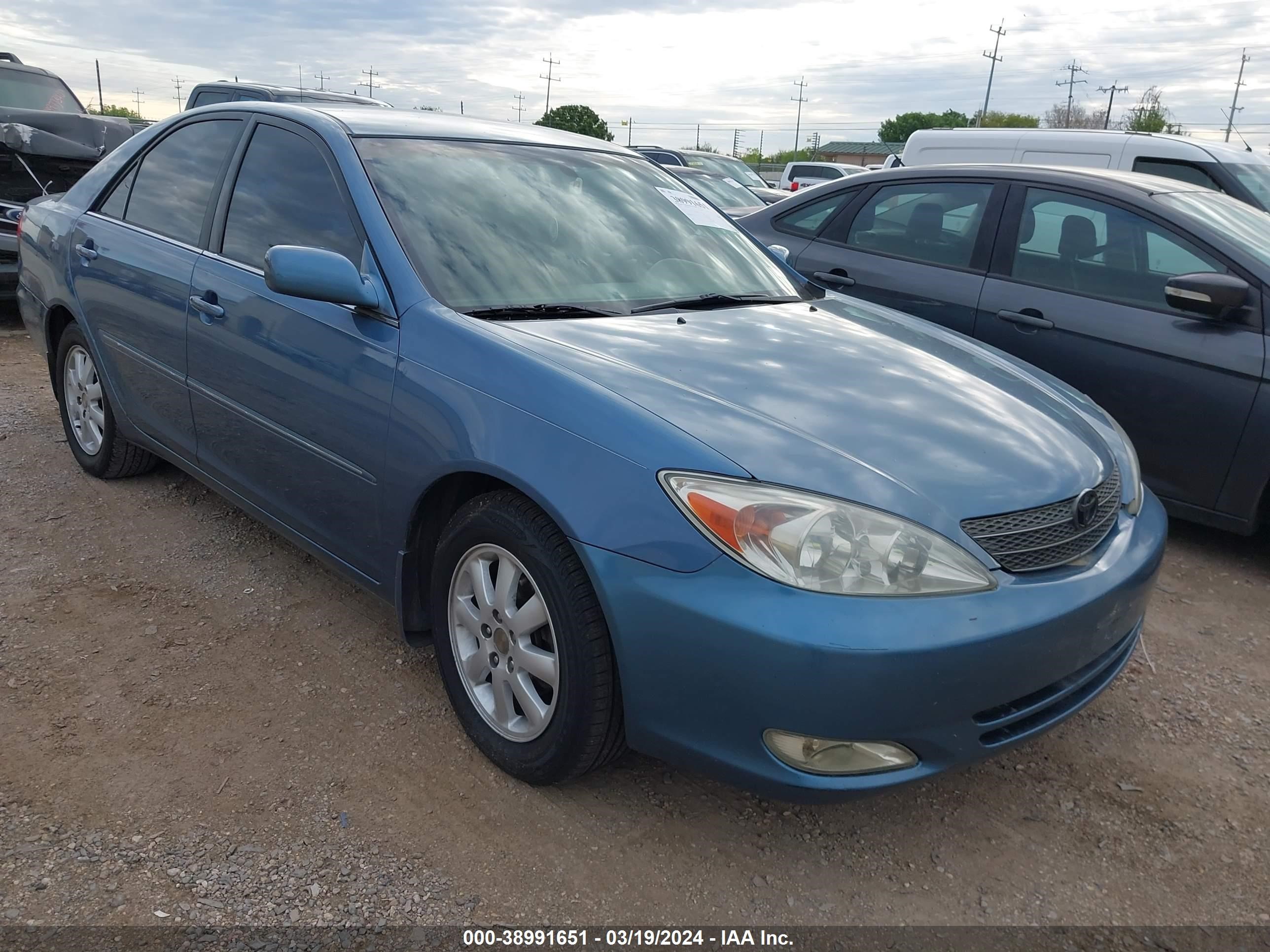 TOYOTA CAMRY 2004 4t1be32kx4u904796