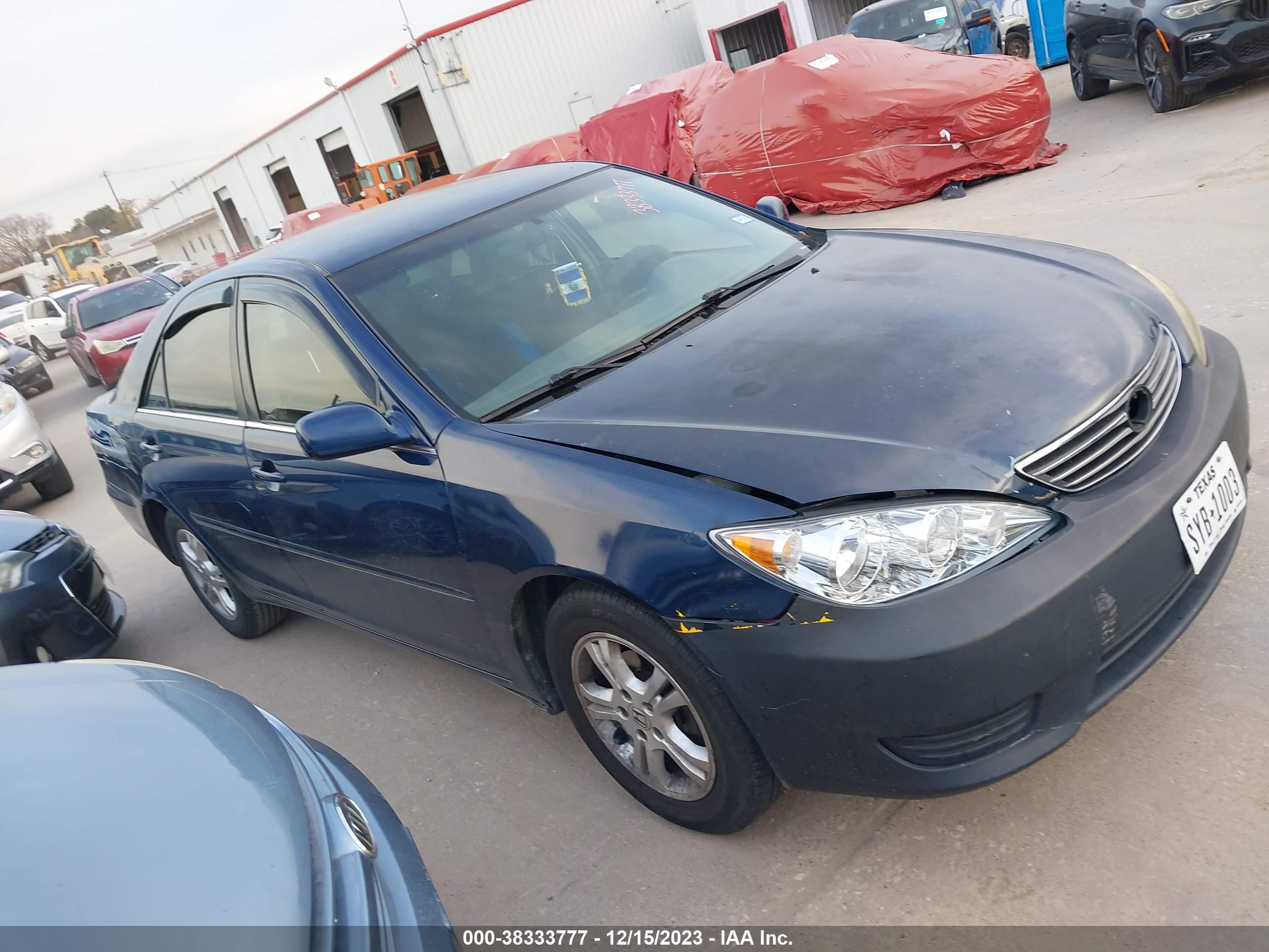 TOYOTA CAMRY 2005 4t1be32kx5u006815