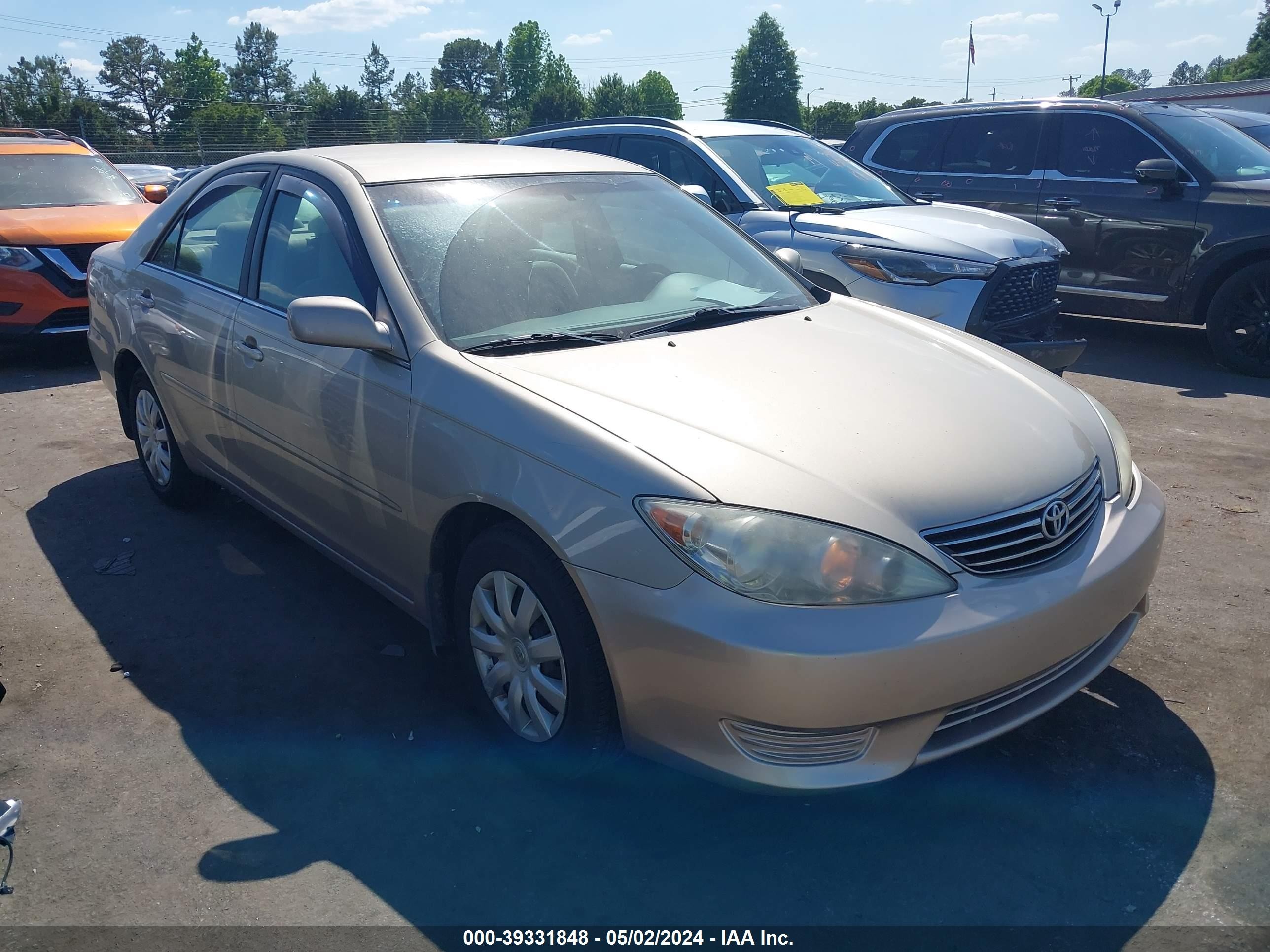 TOYOTA CAMRY 2005 4t1be32kx5u076959