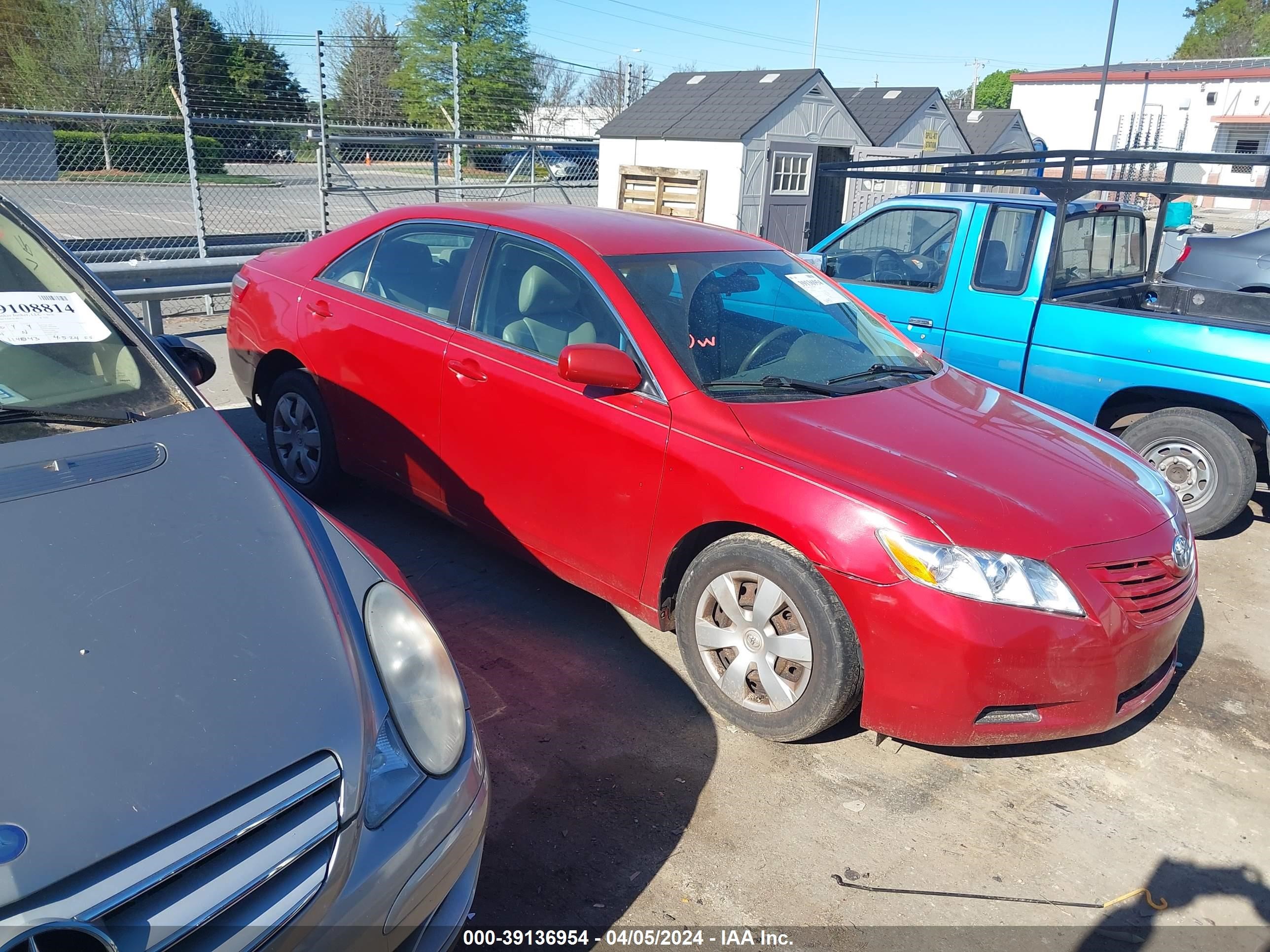 TOYOTA CAMRY 2007 4t1be46k07u038241