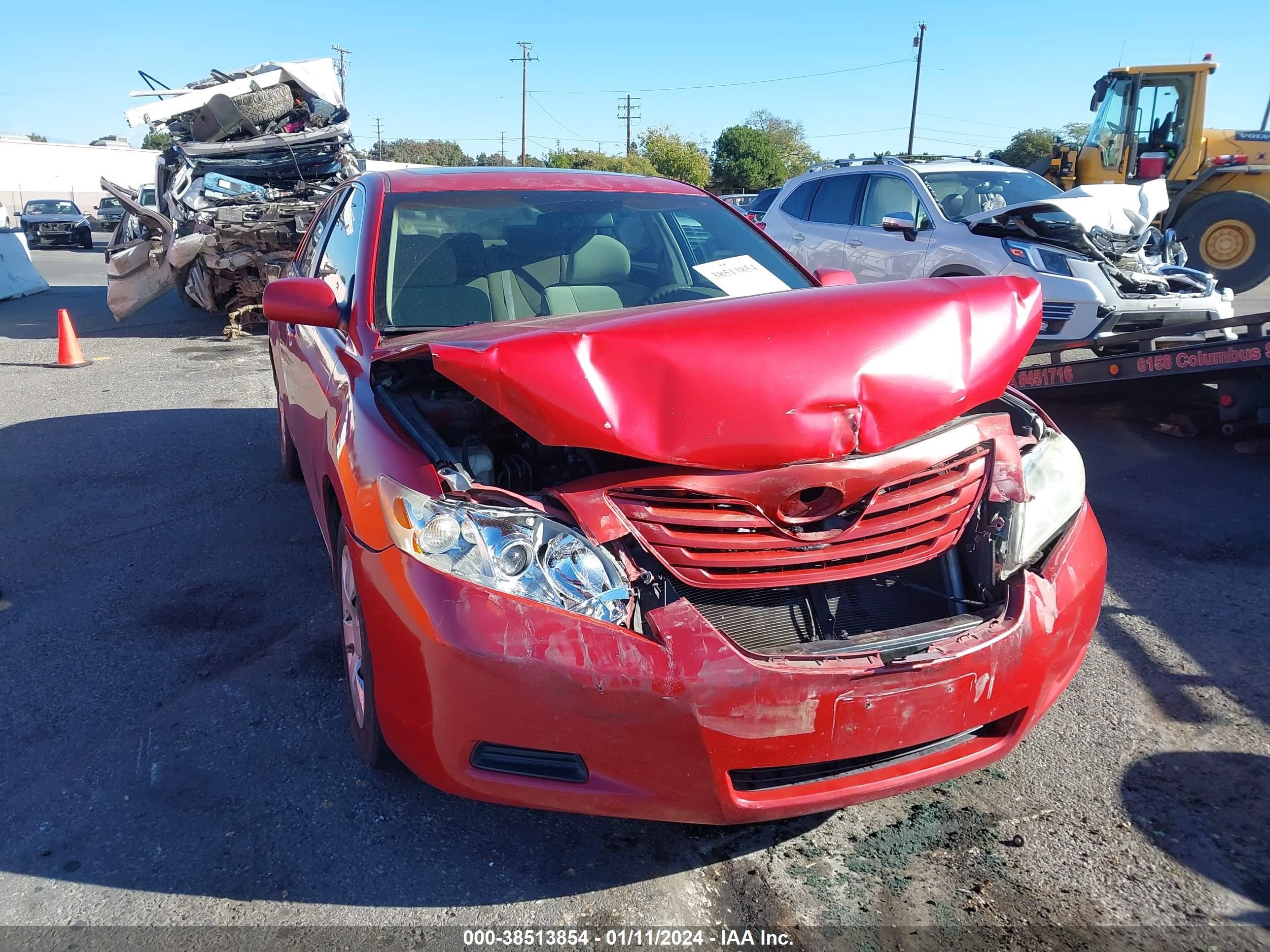 TOYOTA CAMRY 2007 4t1be46k07u122592