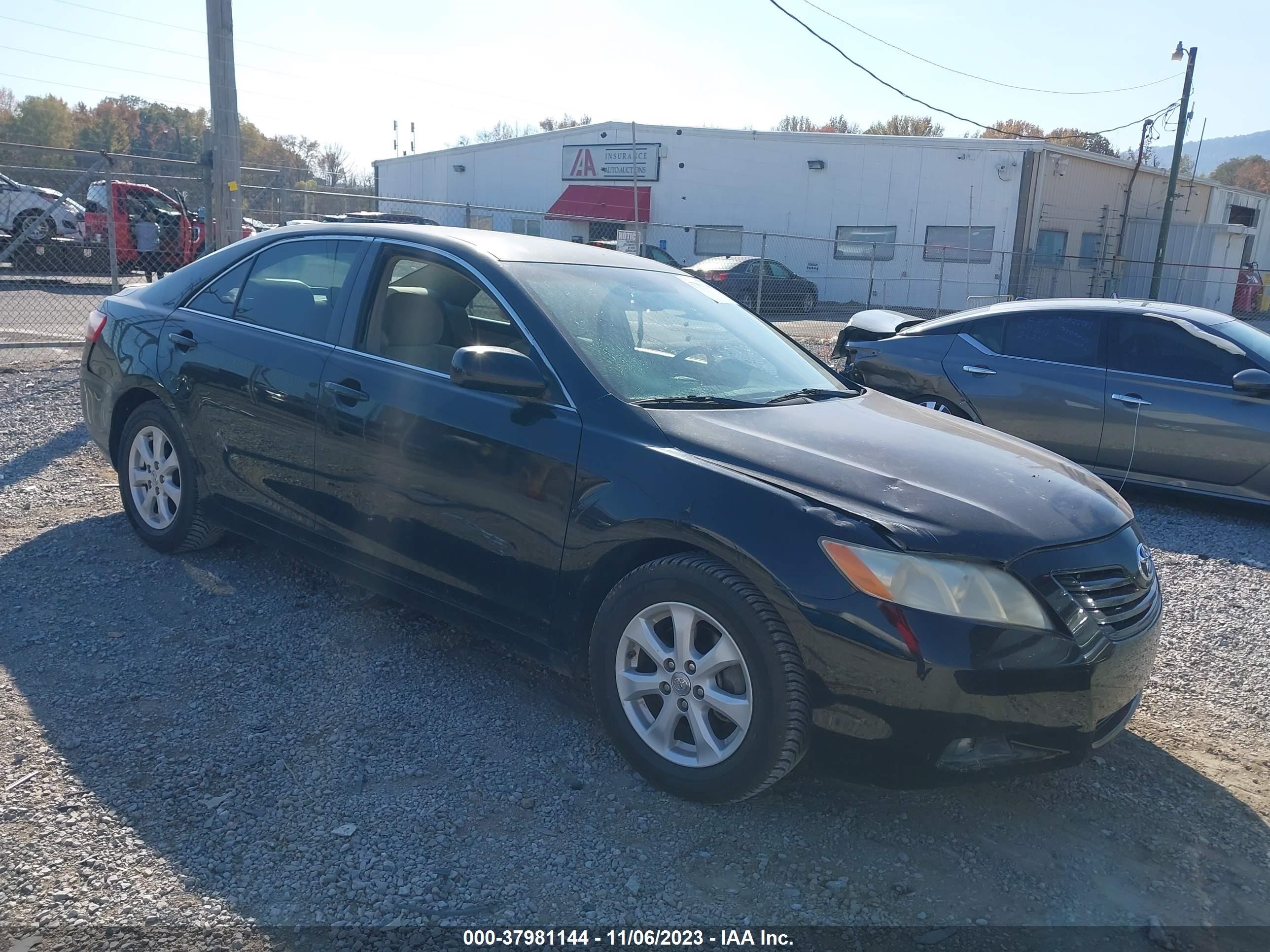 TOYOTA CAMRY 2007 4t1be46k07u123502