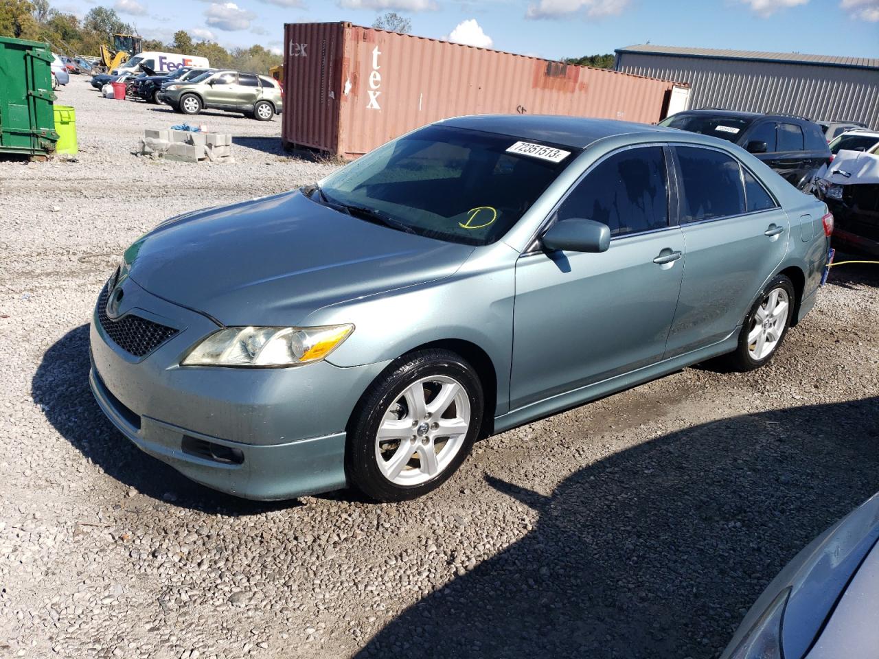 TOYOTA CAMRY 2007 4t1be46k07u536505