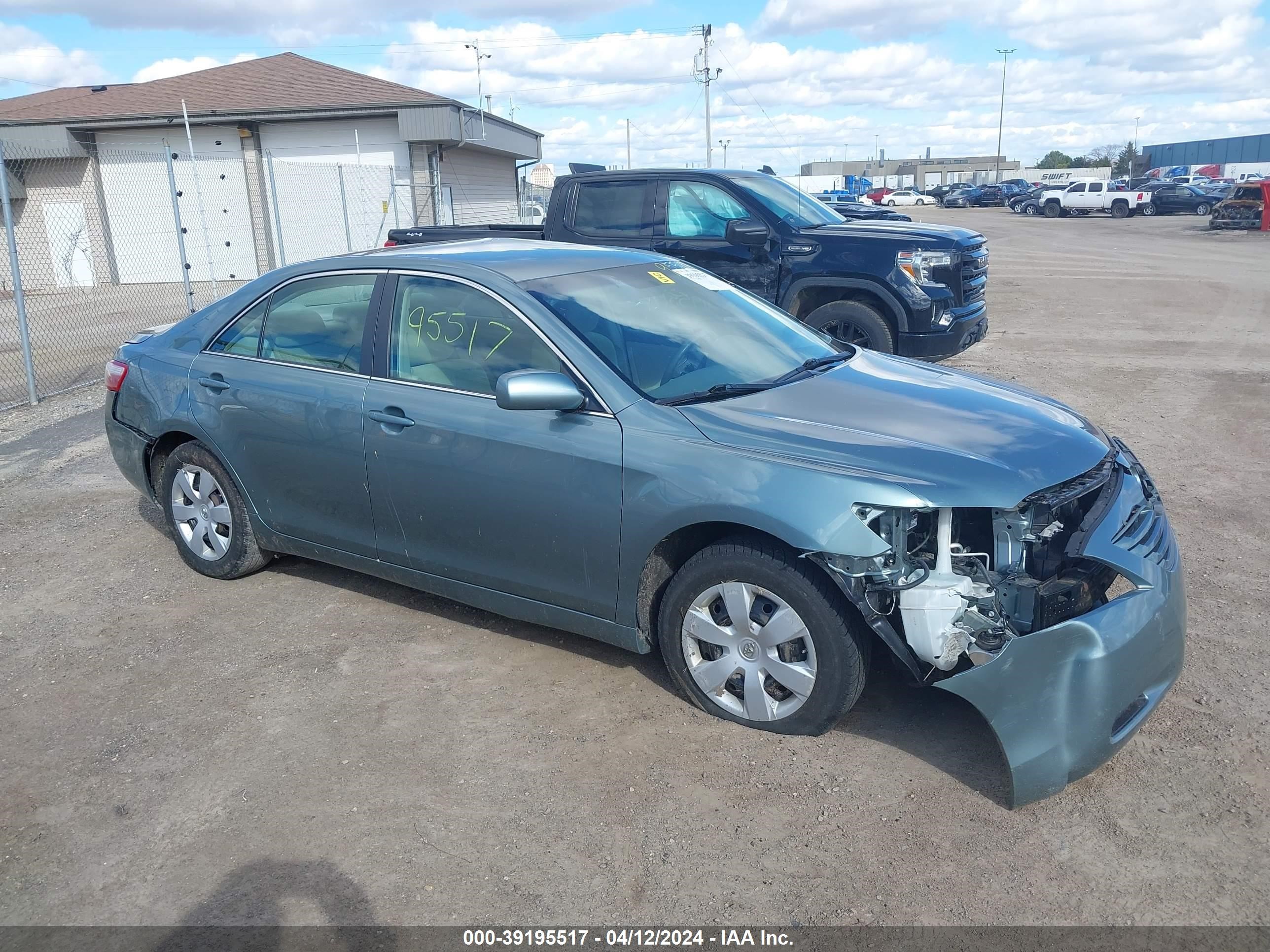 TOYOTA CAMRY 2007 4t1be46k07u616452