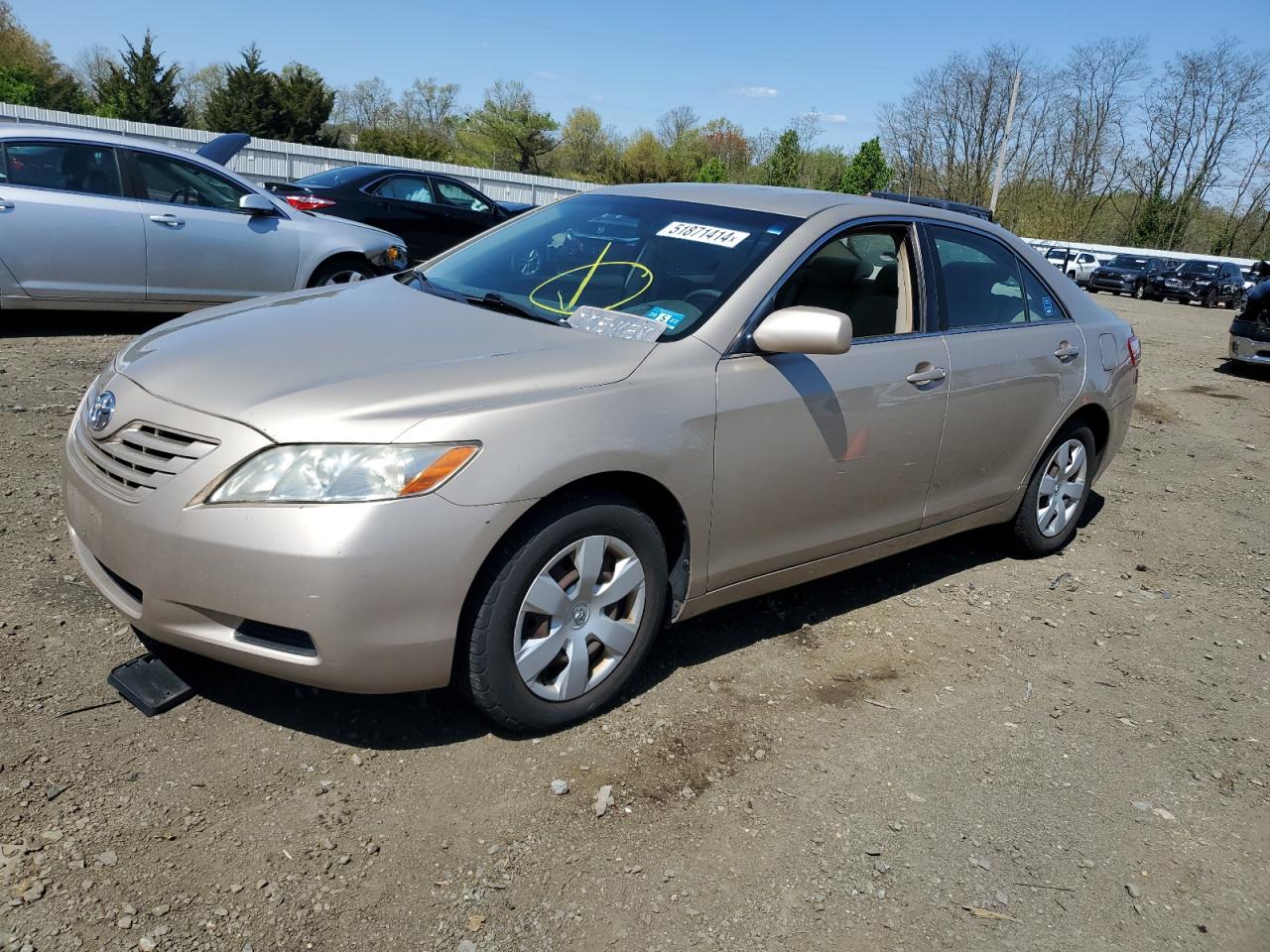 TOYOTA CAMRY 2007 4t1be46k07u689661