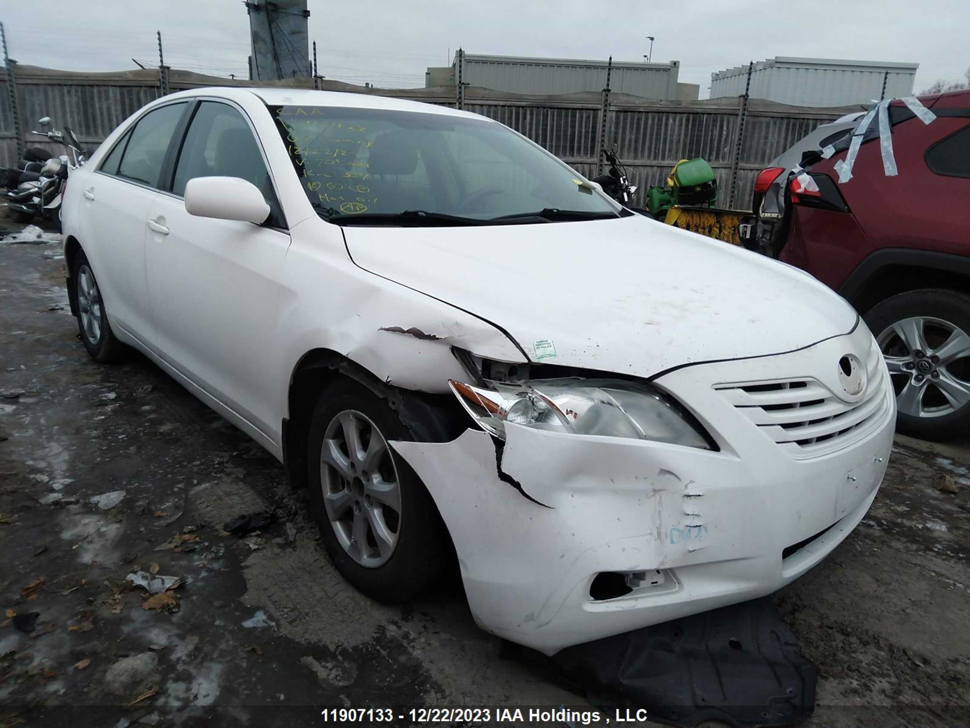 TOYOTA CAMRY 2007 4t1be46k07u705681