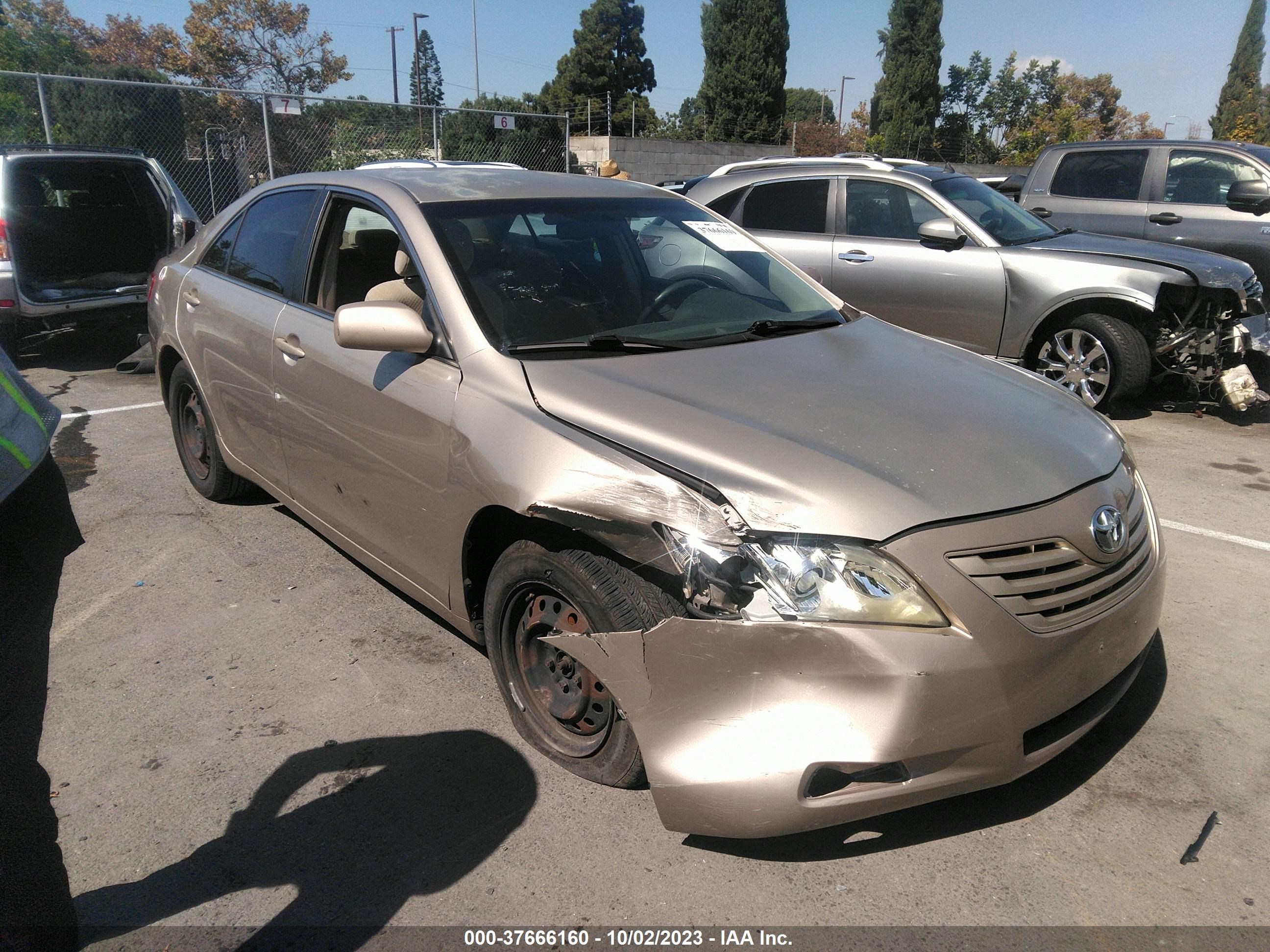 TOYOTA CAMRY 2007 4t1be46k07u706796