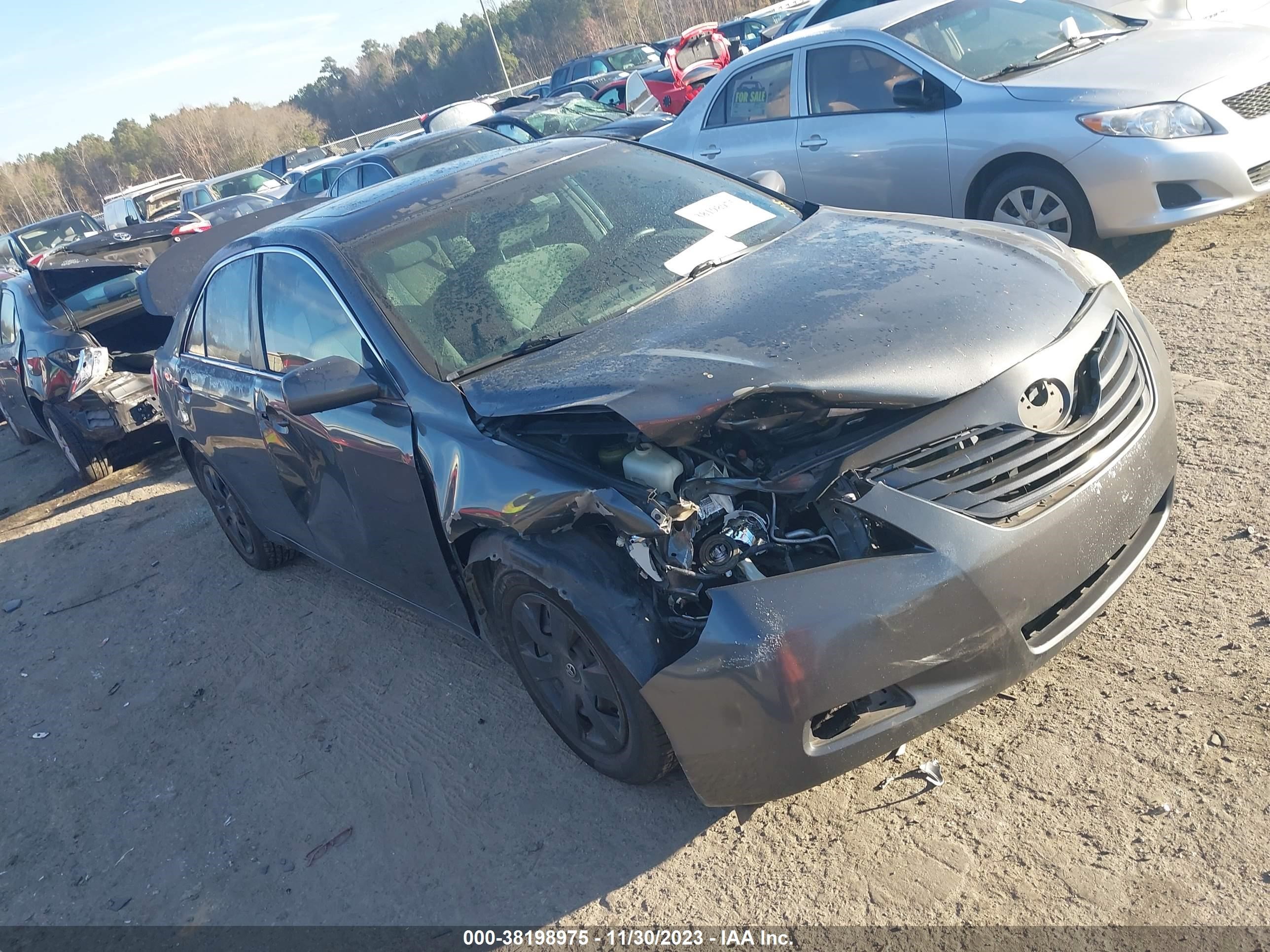 TOYOTA CAMRY 2008 4t1be46k08u245830