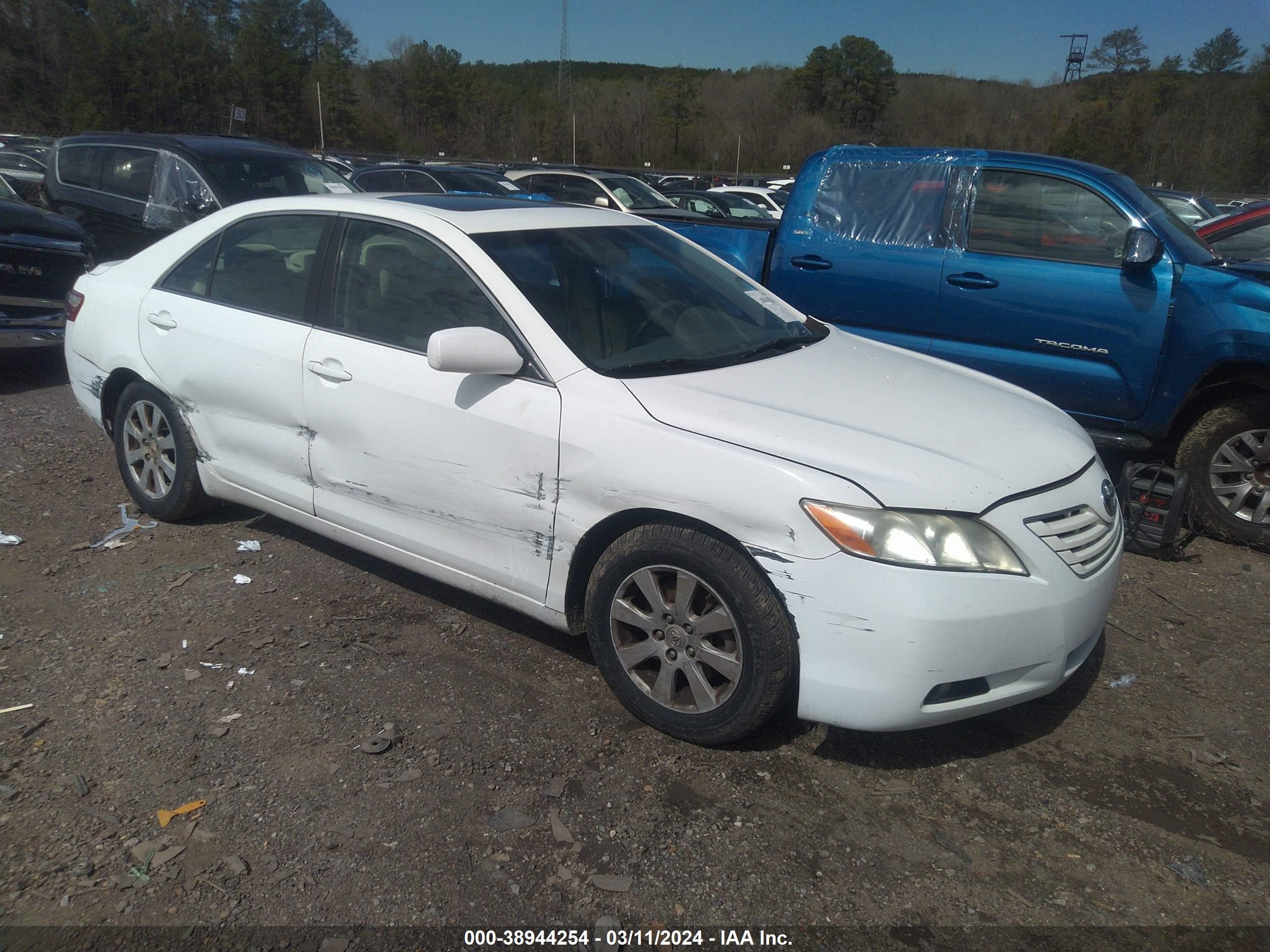 TOYOTA CAMRY 2008 4t1be46k08u788496