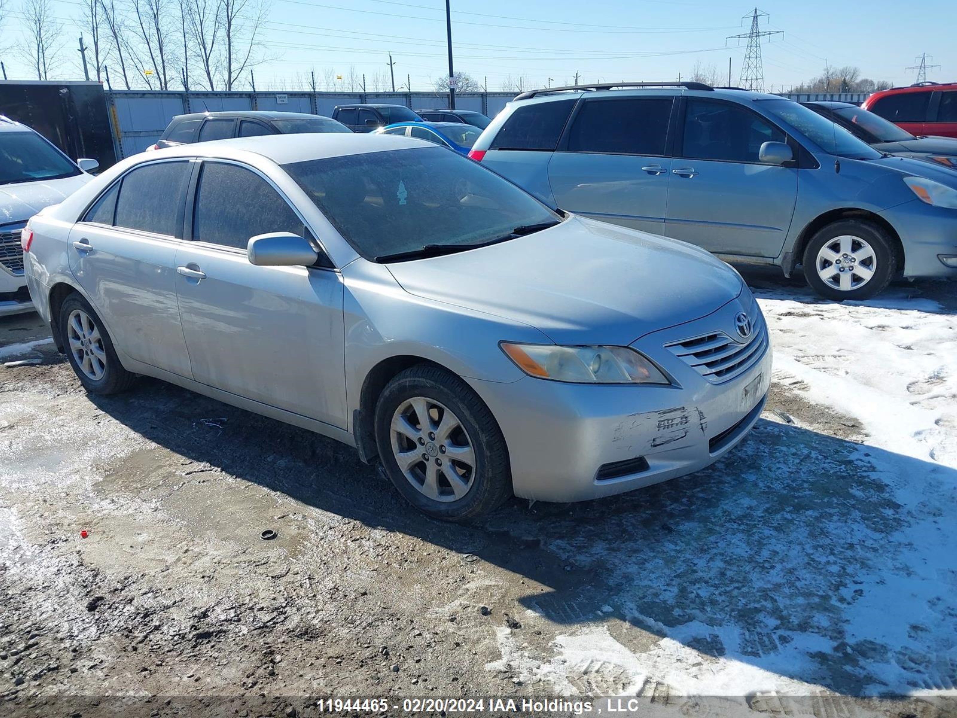 TOYOTA CAMRY 2007 4t1be46k17u007113