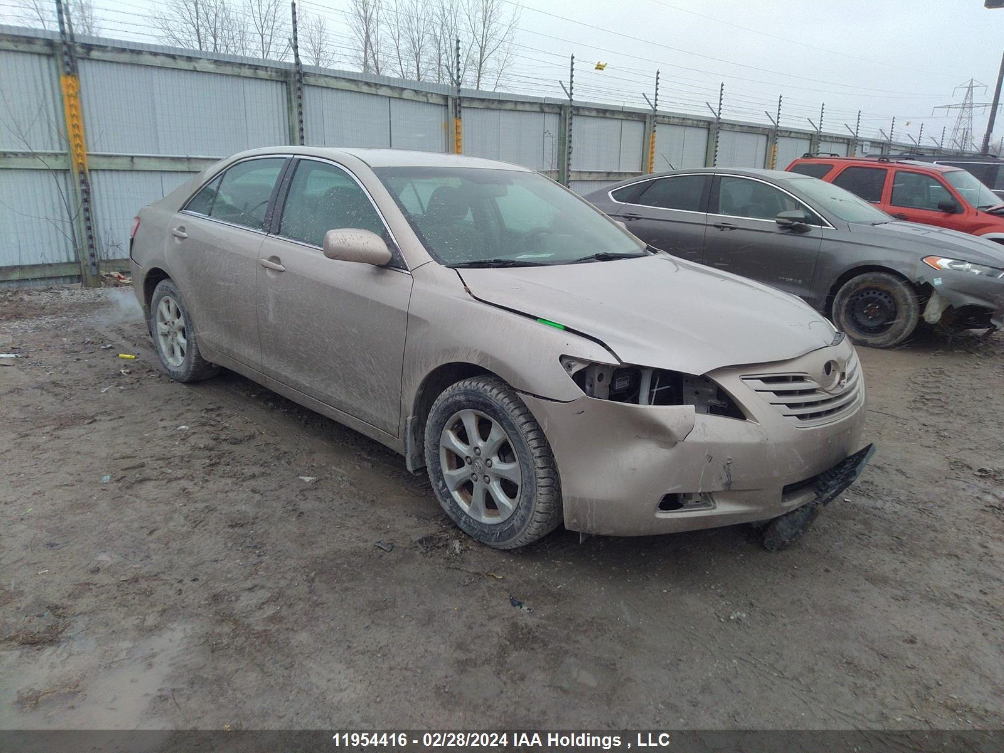 TOYOTA CAMRY 2007 4t1be46k17u036613