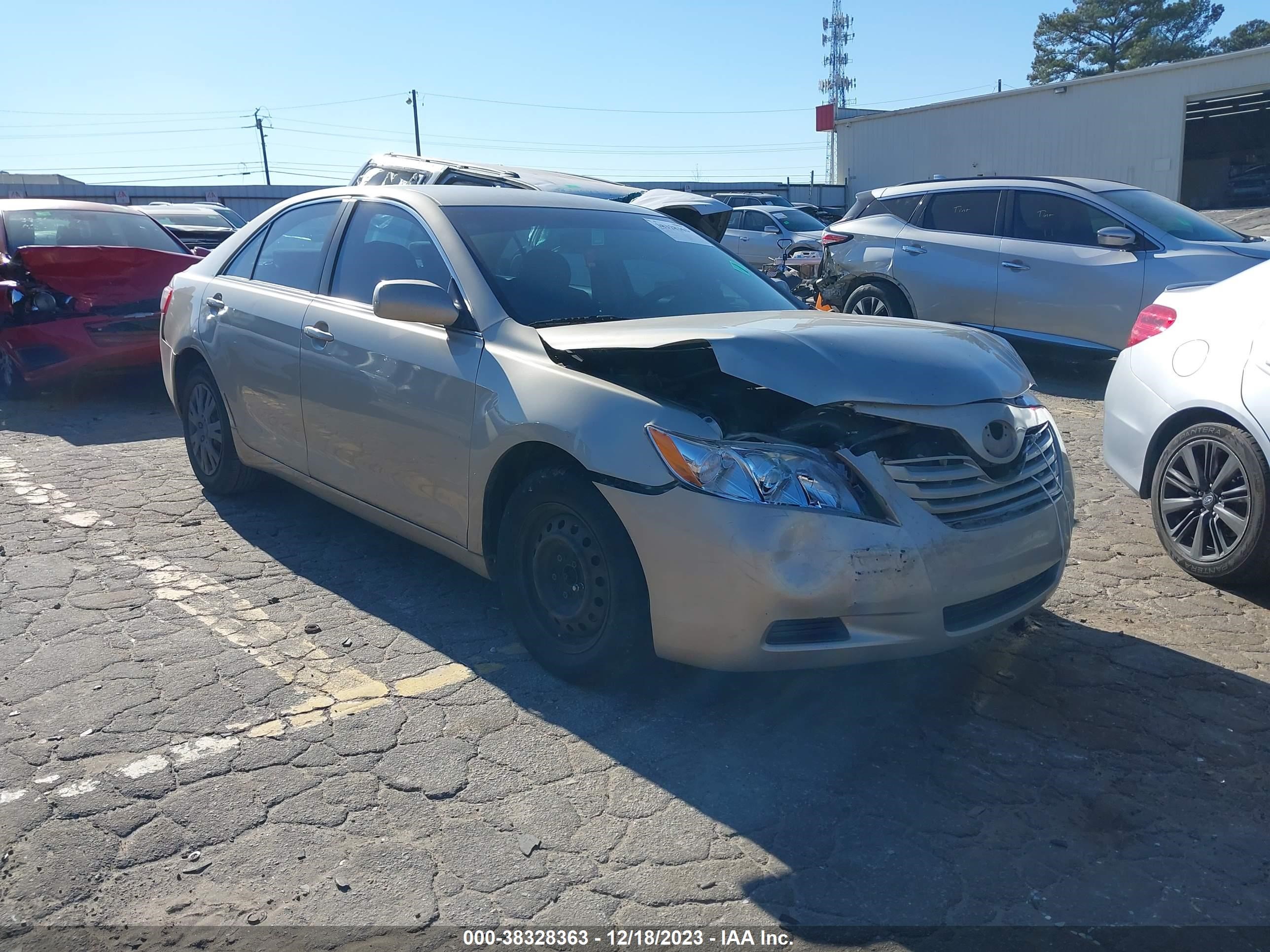 TOYOTA CAMRY 2007 4t1be46k17u037213