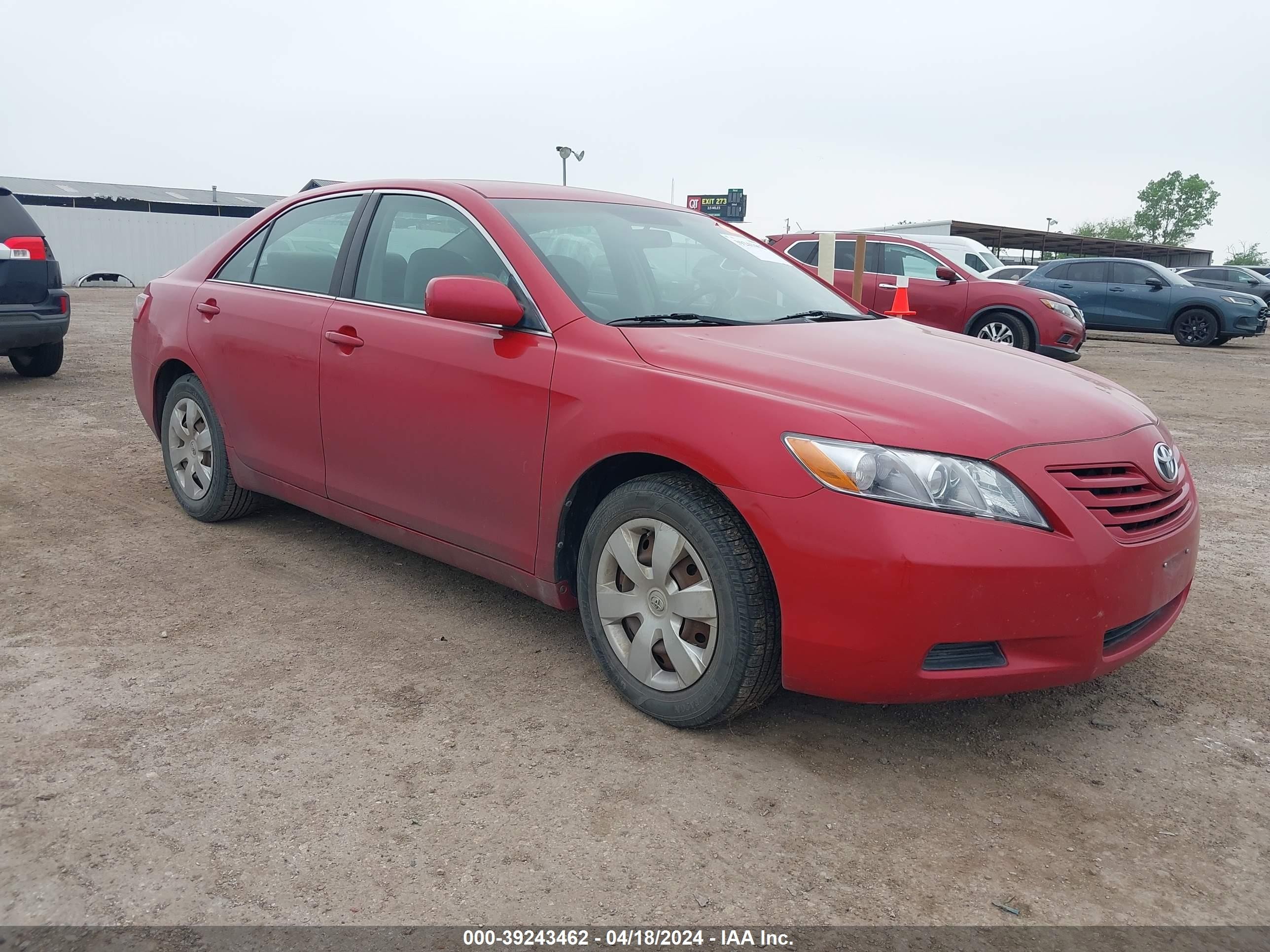 TOYOTA CAMRY 2007 4t1be46k17u068350