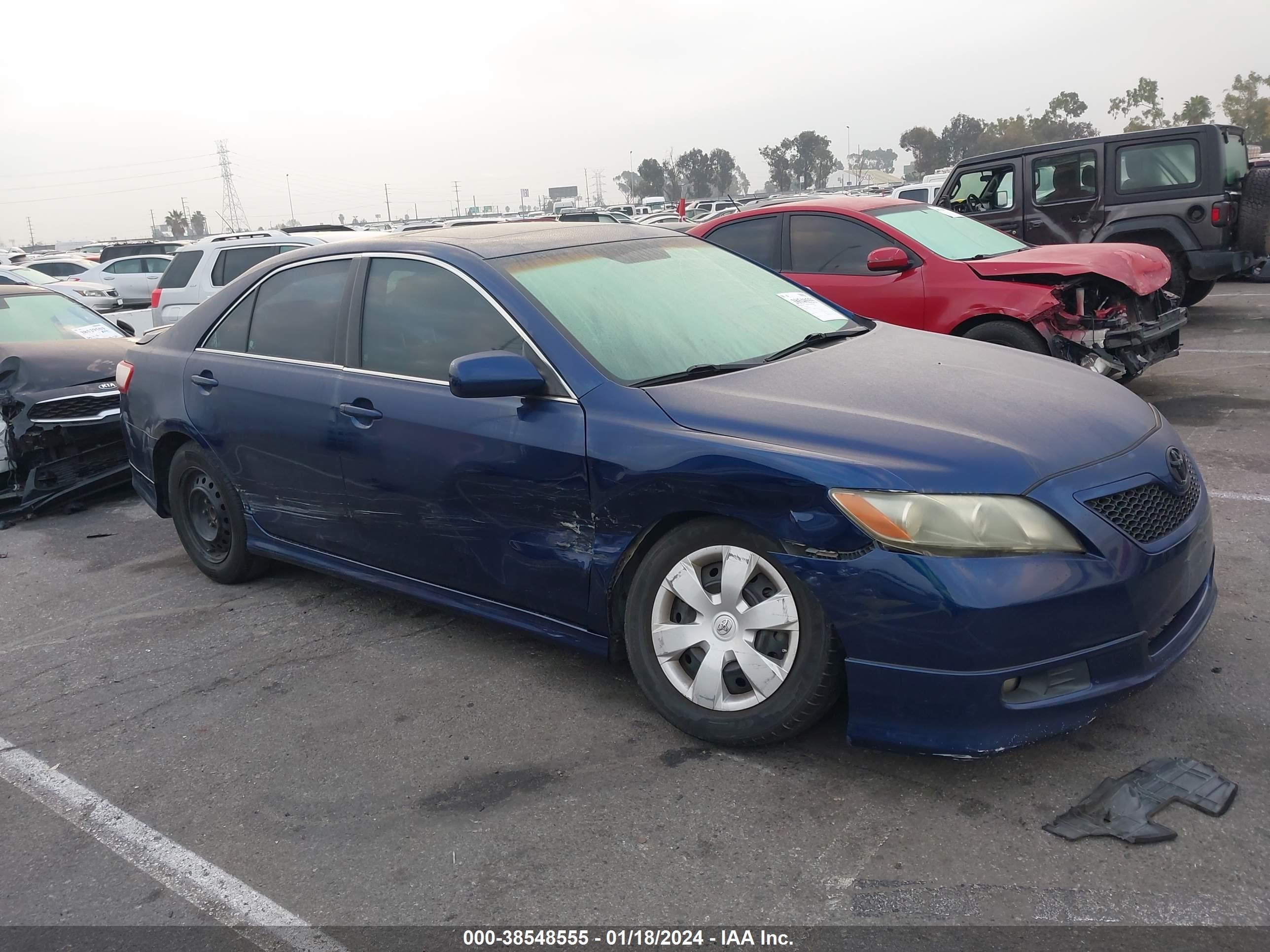 TOYOTA CAMRY 2007 4t1be46k17u082152