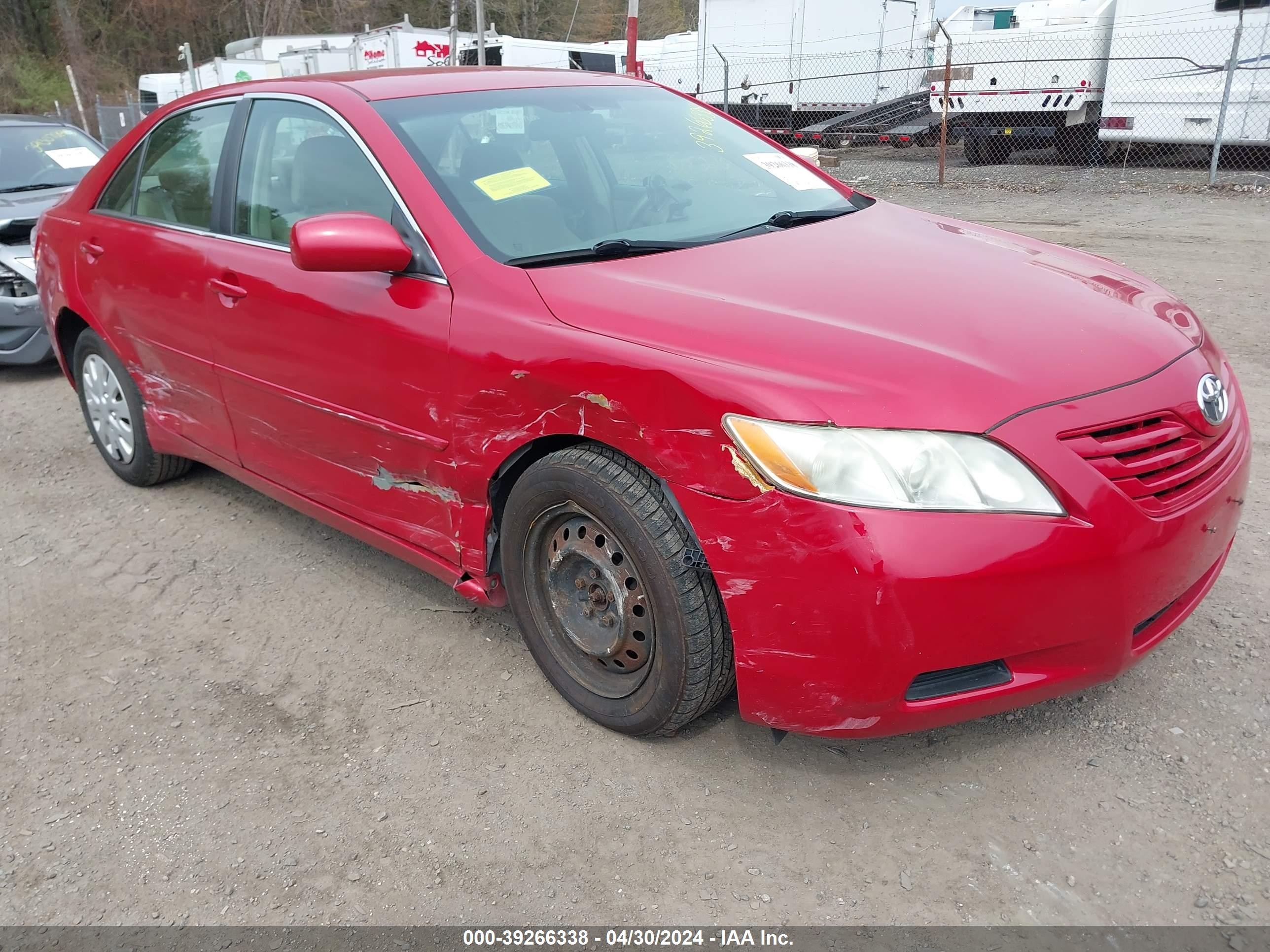 TOYOTA CAMRY 2007 4t1be46k17u085438