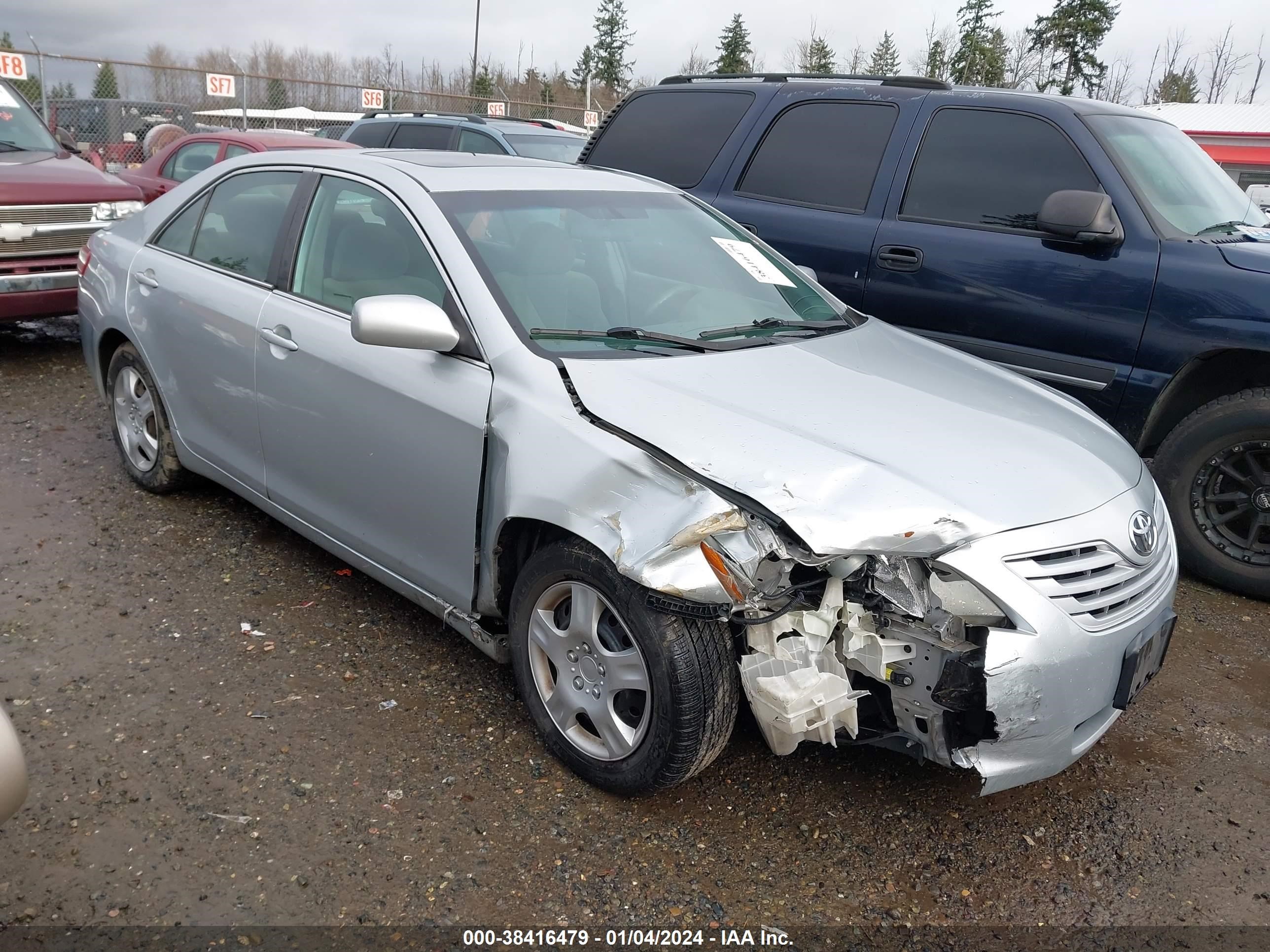 TOYOTA CAMRY 2007 4t1be46k17u113349