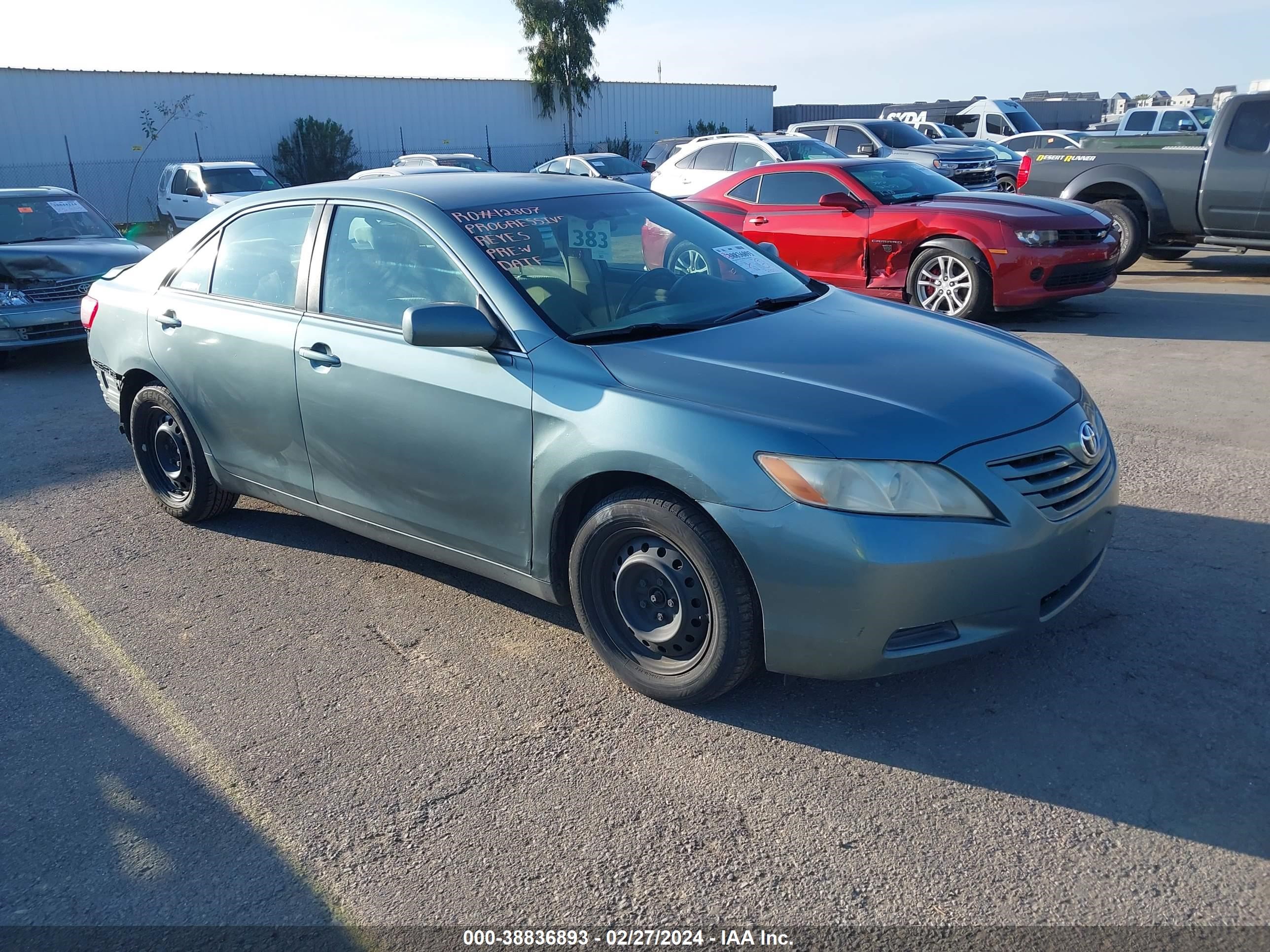 TOYOTA CAMRY 2007 4t1be46k17u541213