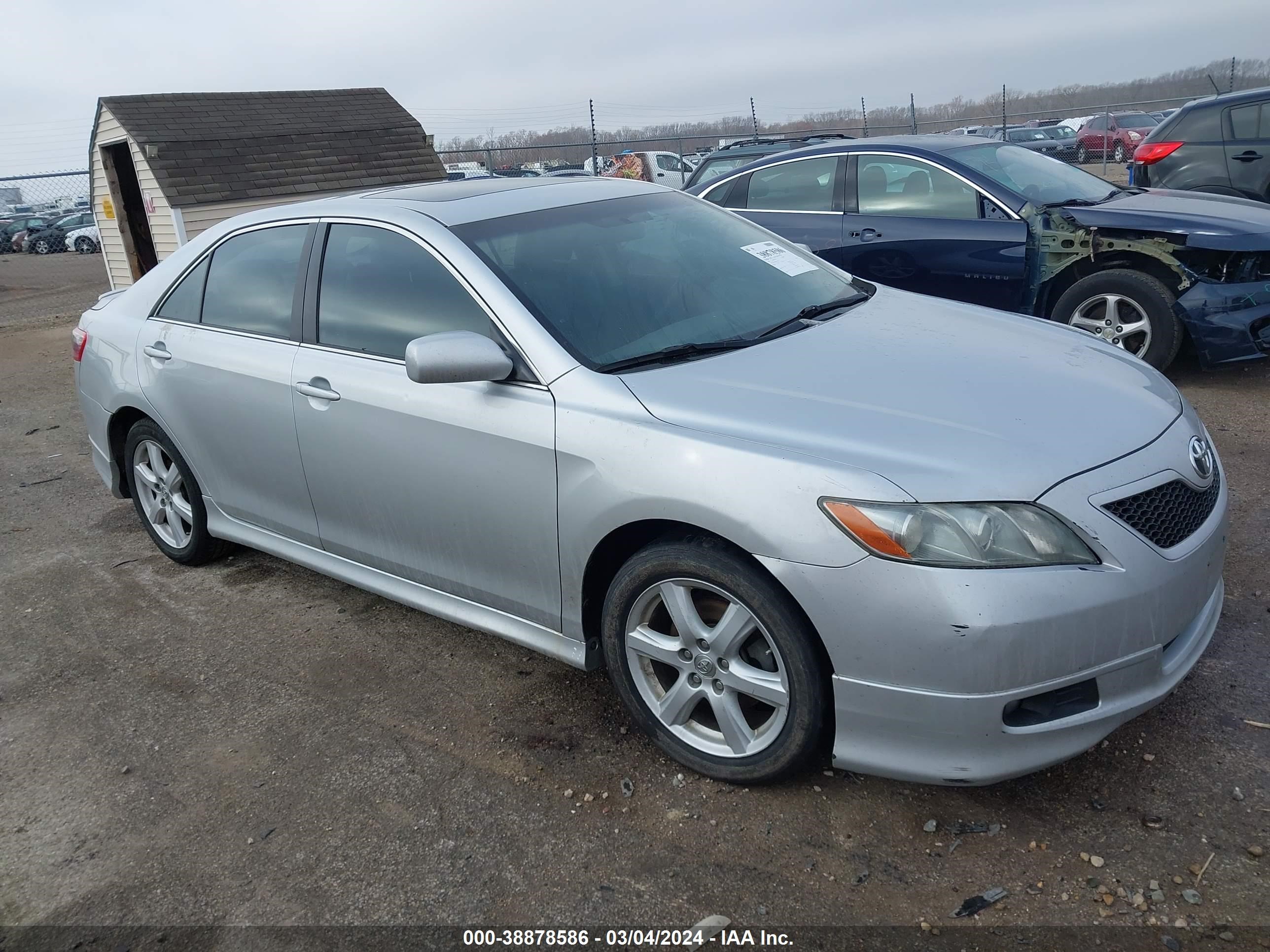 TOYOTA CAMRY 2007 4t1be46k17u715927