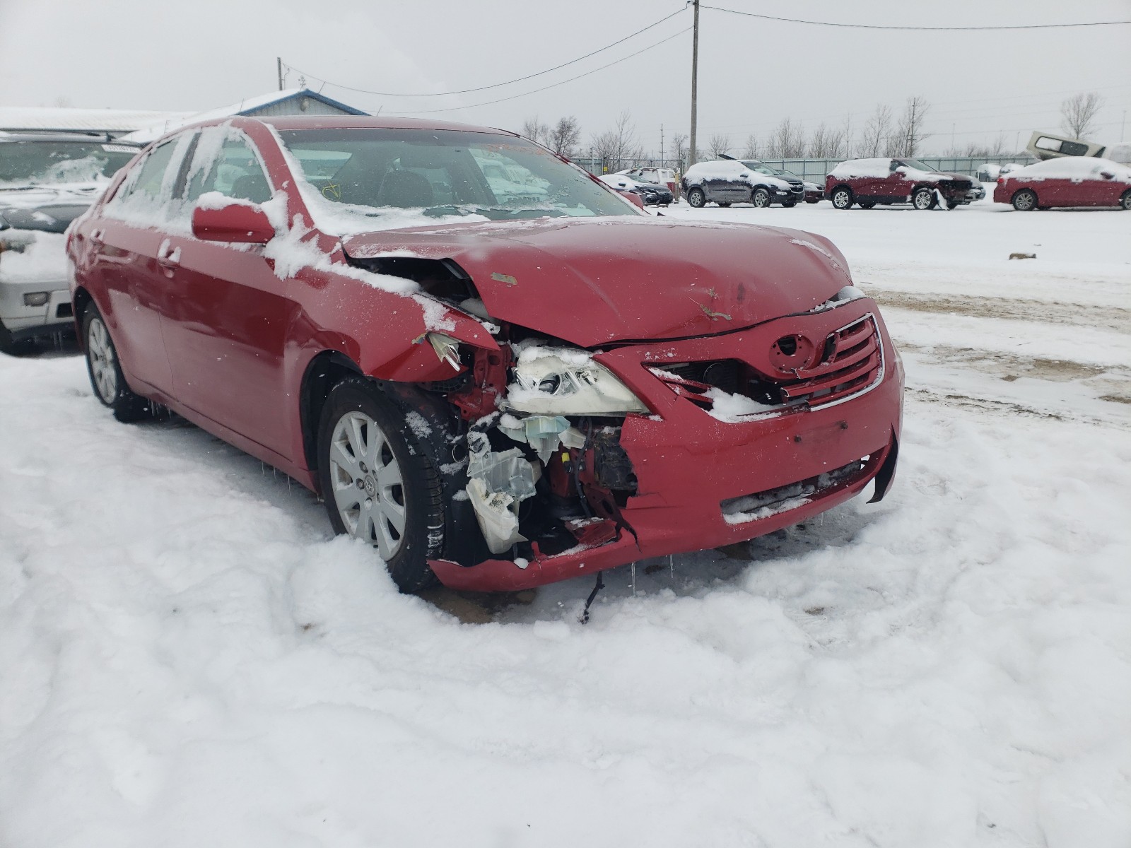 TOYOTA CAMRY CE 2008 4t1be46k18u203859