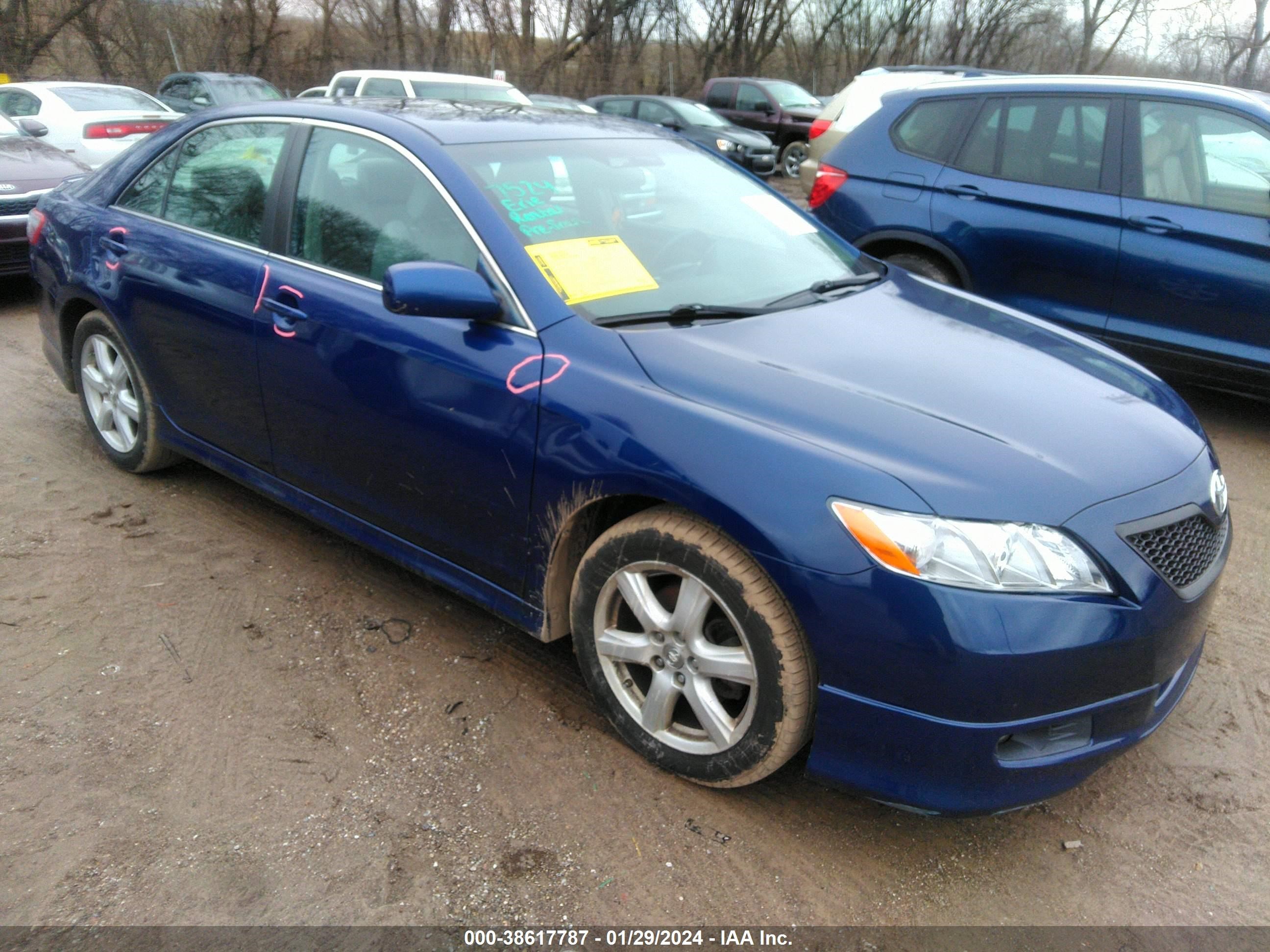 TOYOTA CAMRY 2008 4t1be46k18u209368