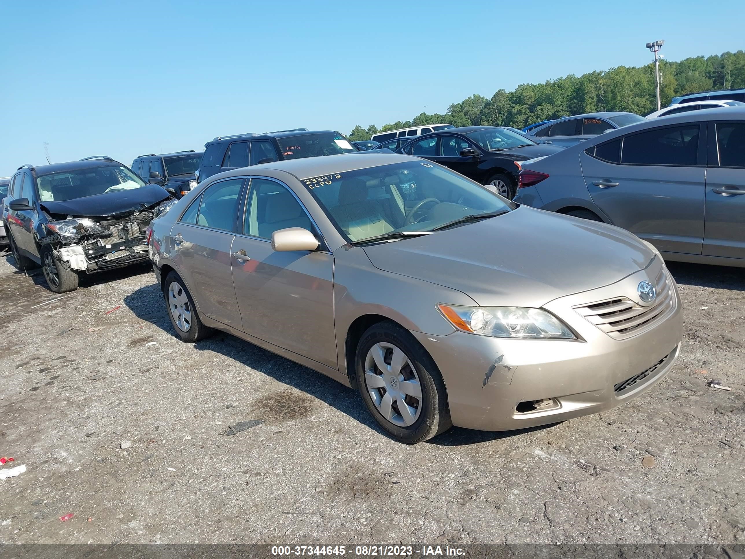 TOYOTA CAMRY 2008 4t1be46k18u254858