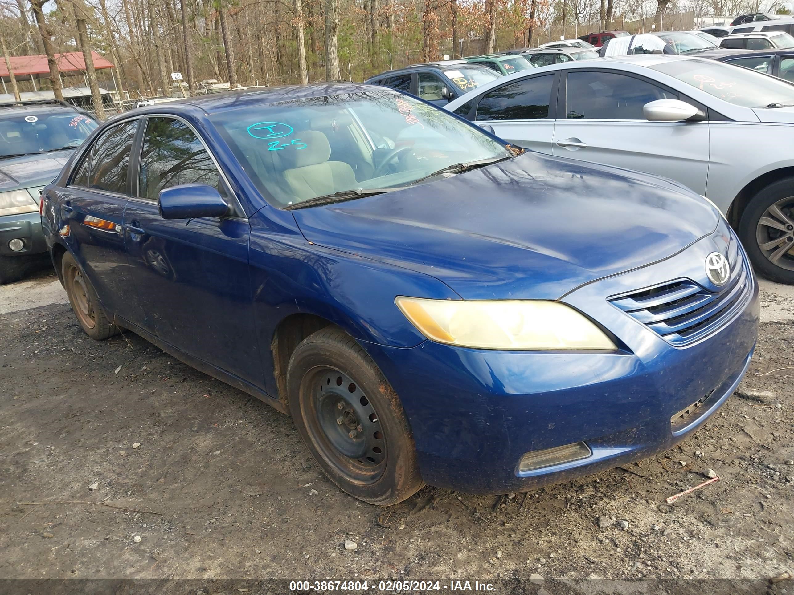 TOYOTA CAMRY 2008 4t1be46k18u262491