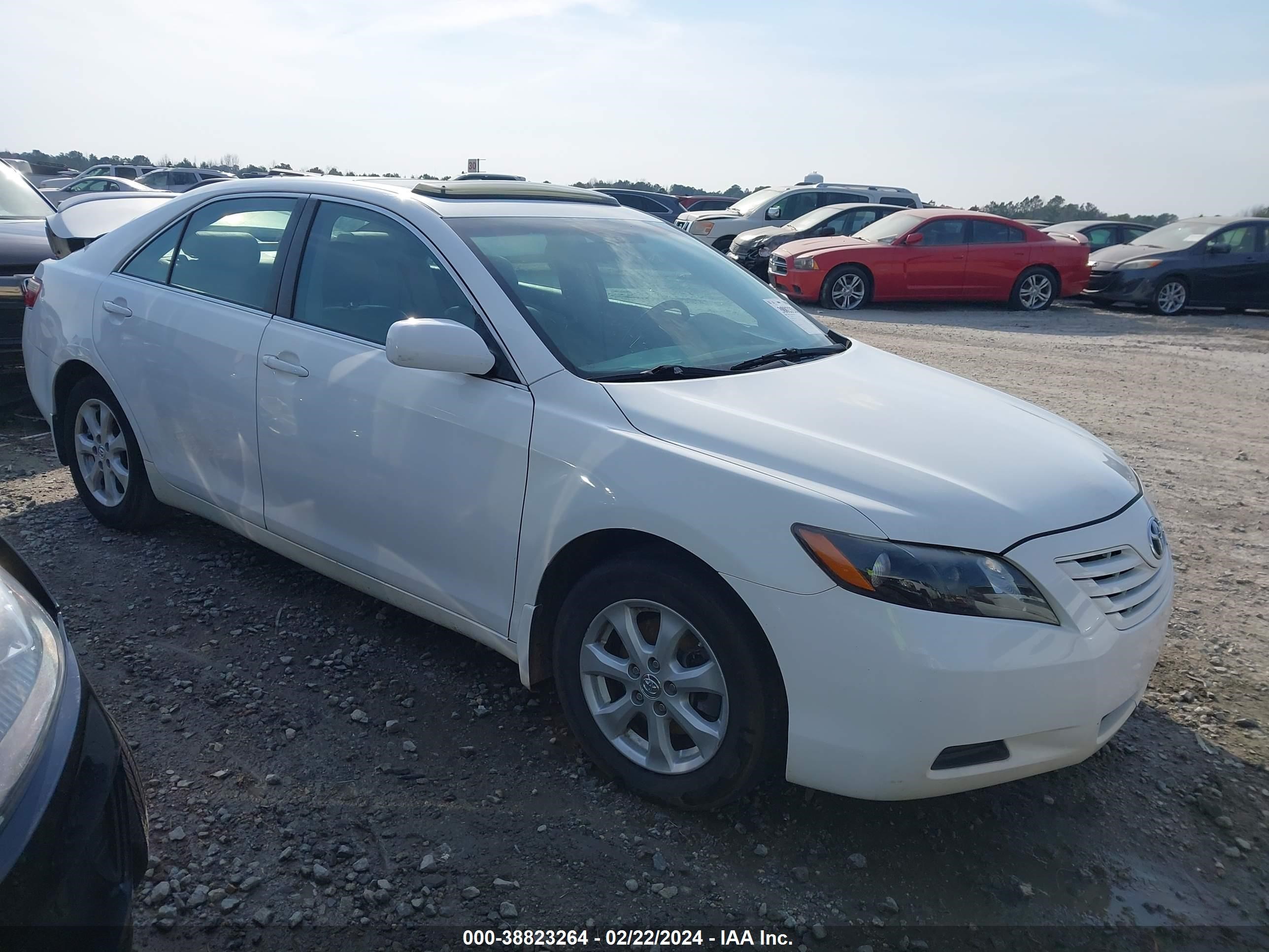 TOYOTA CAMRY 2008 4t1be46k18u741834