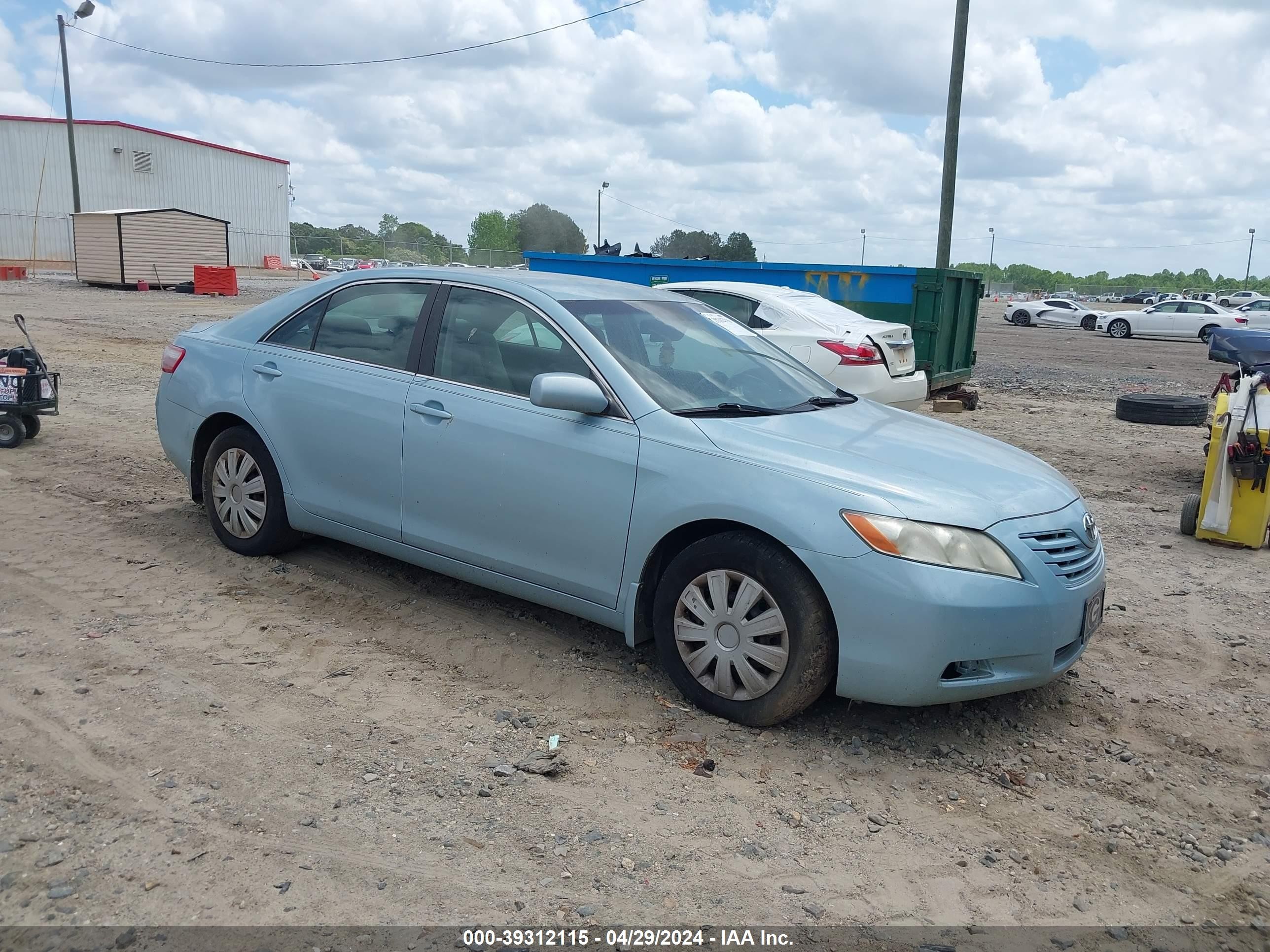 TOYOTA CAMRY 2008 4t1be46k18u749187