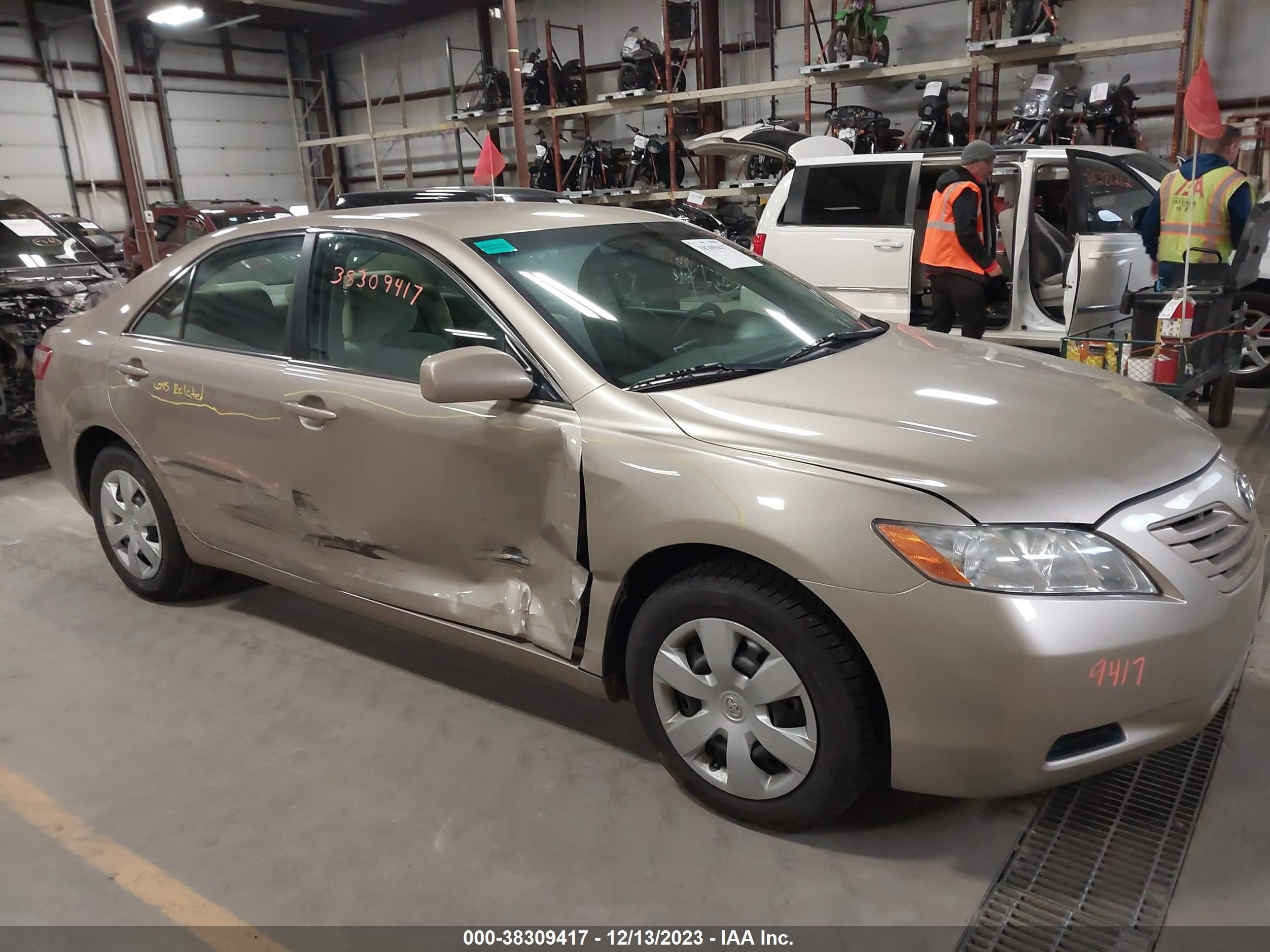 TOYOTA CAMRY 2009 4t1be46k19u407742