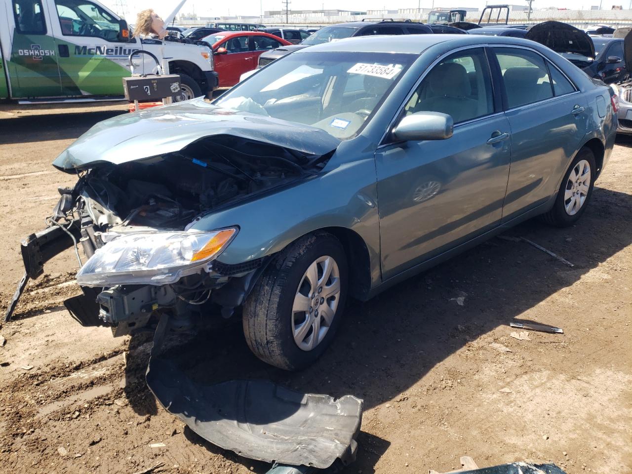 TOYOTA CAMRY 2009 4t1be46k19u844379