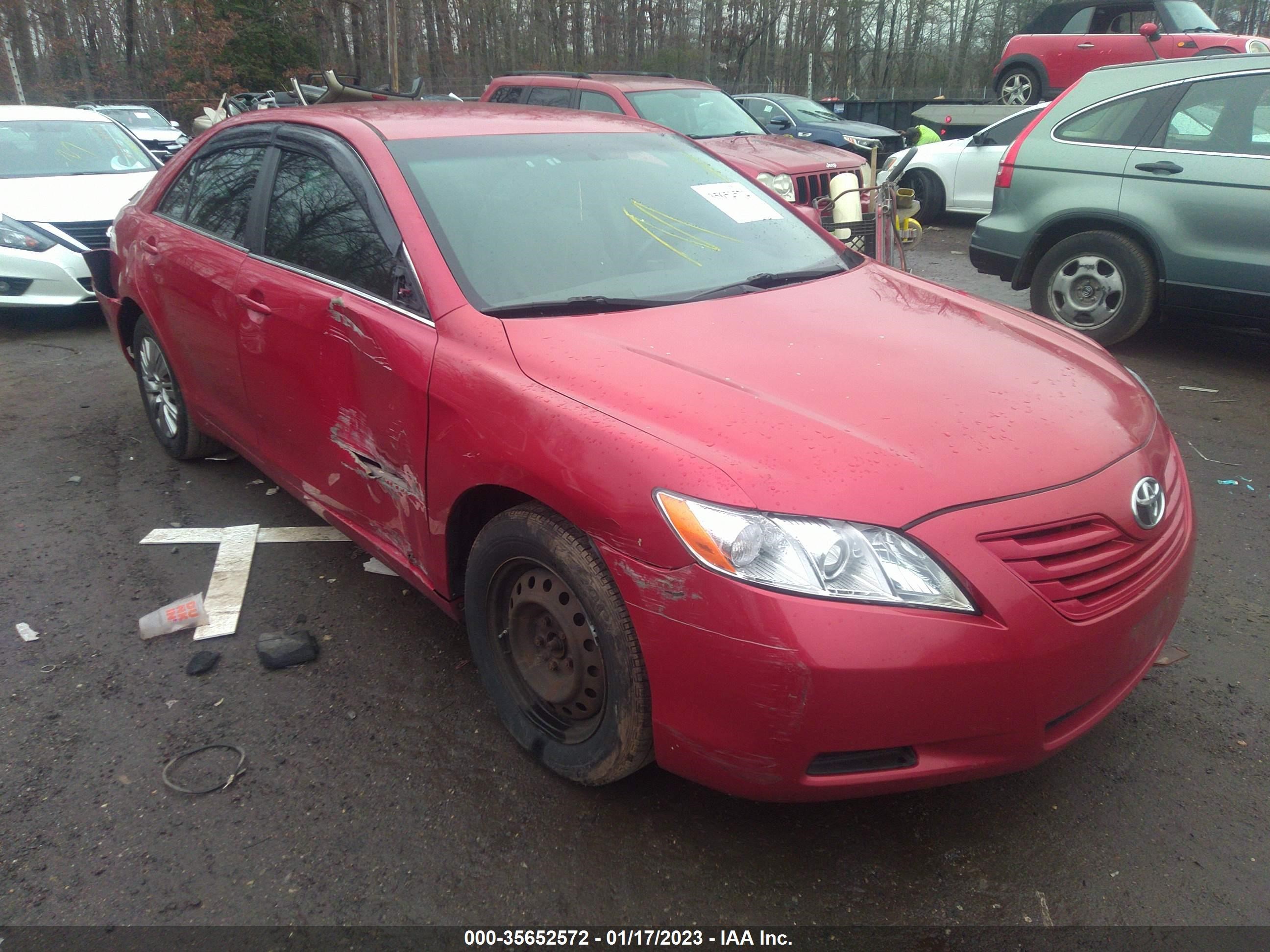 TOYOTA CAMRY 2007 4t1be46k27u032912