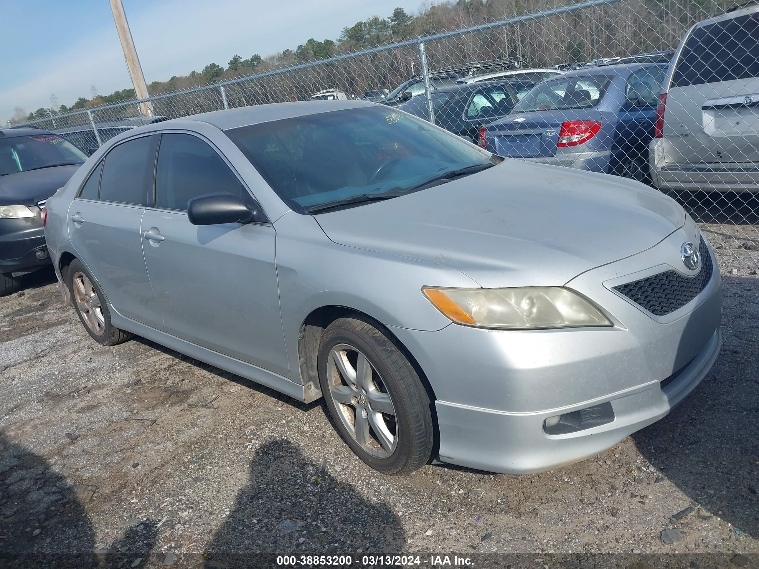 TOYOTA CAMRY 2007 4t1be46k27u033994