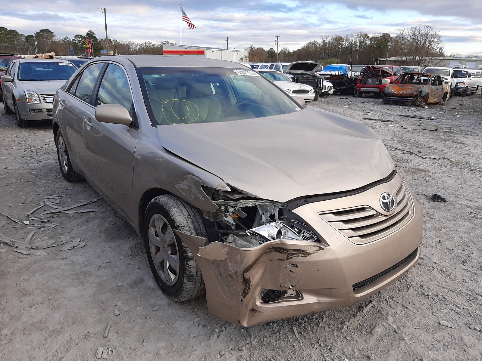 TOYOTA CAMRY CE 2007 4t1be46k27u053436