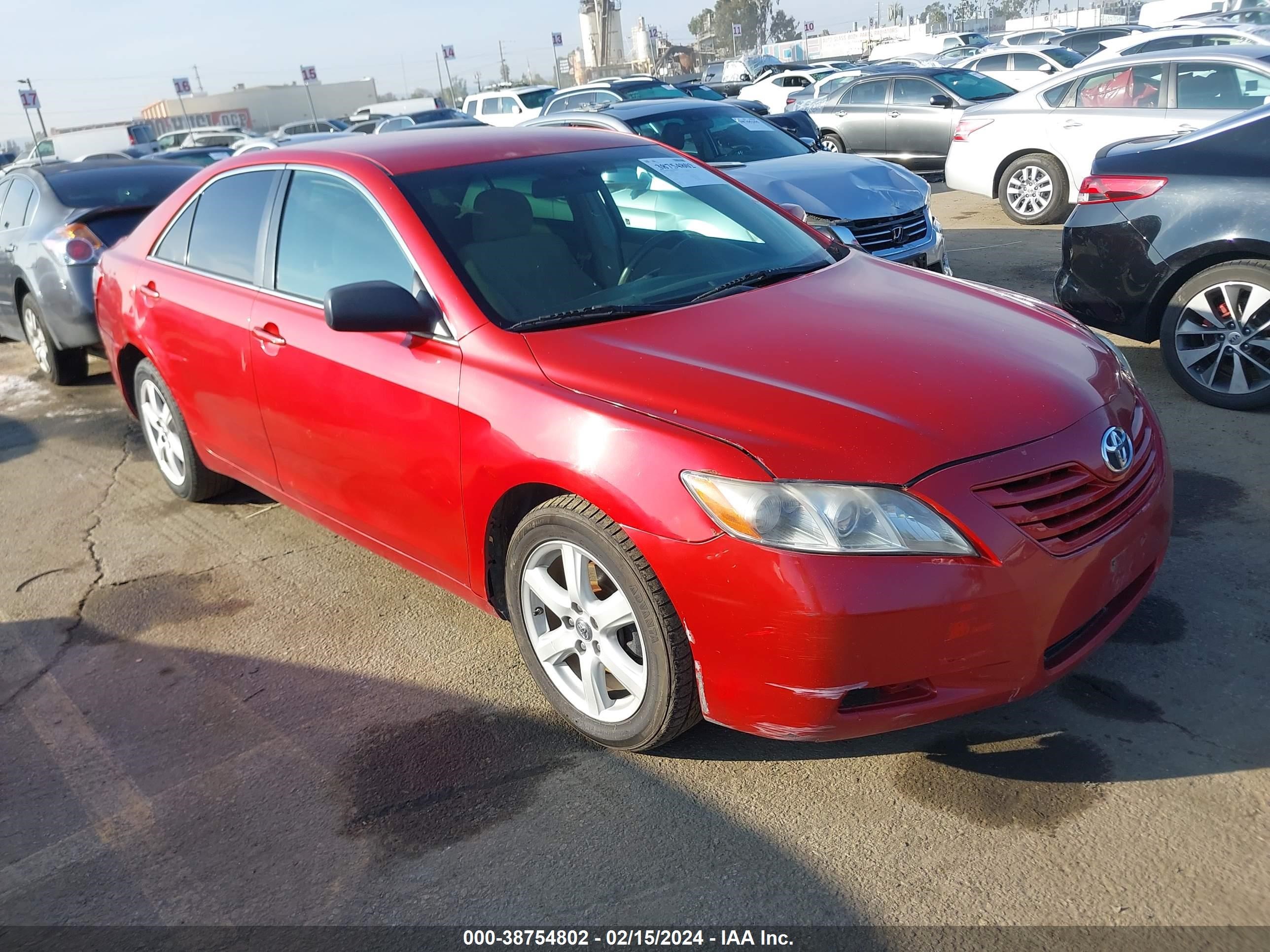 TOYOTA CAMRY 2007 4t1be46k27u057082