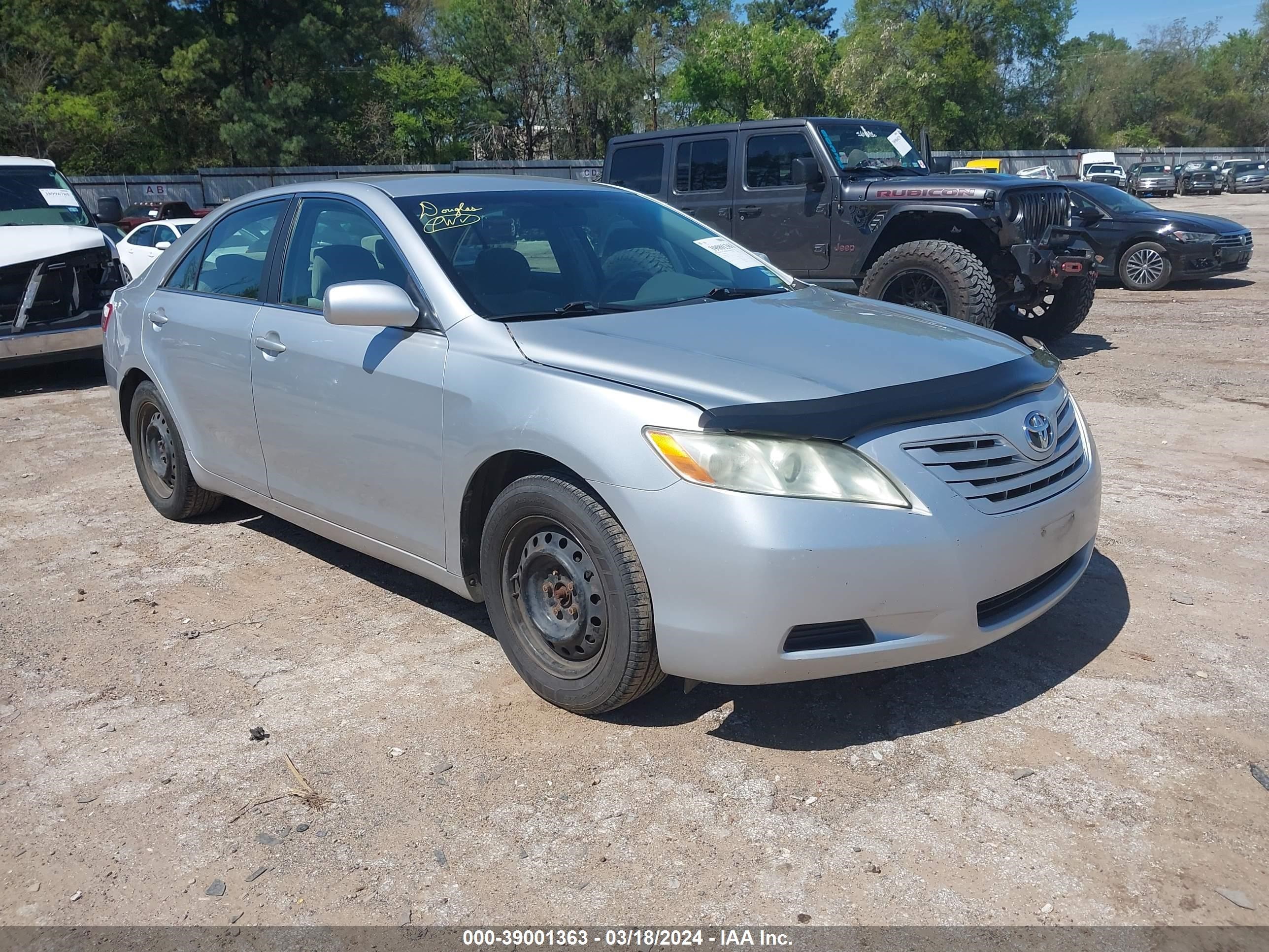 TOYOTA CAMRY 2007 4t1be46k27u058037