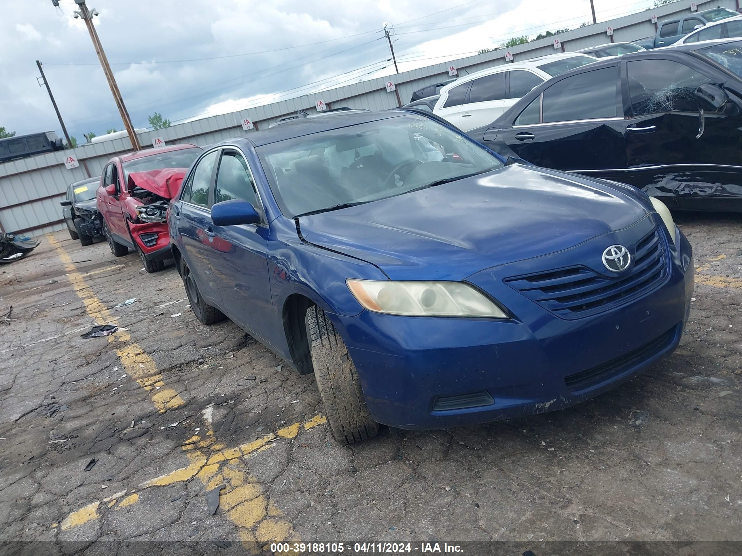 TOYOTA CAMRY 2007 4t1be46k27u068678