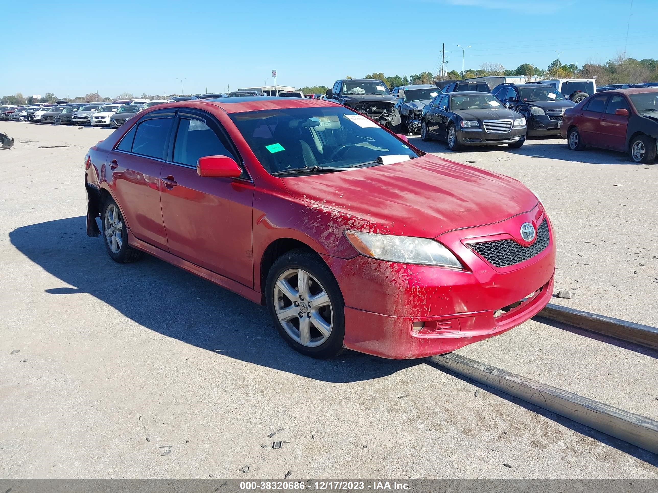 TOYOTA CAMRY 2007 4t1be46k27u072097