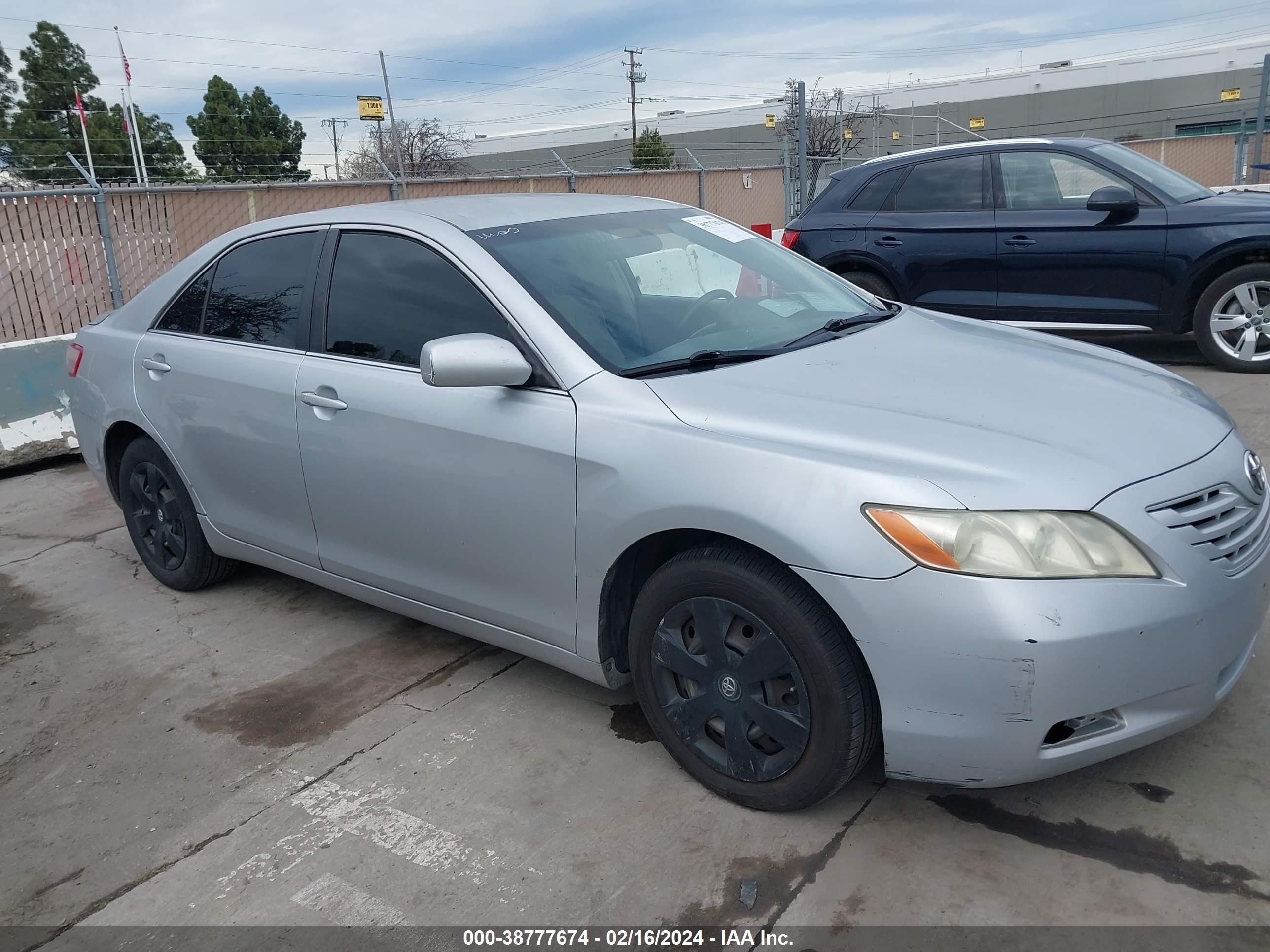 TOYOTA CAMRY 2007 4t1be46k27u083438