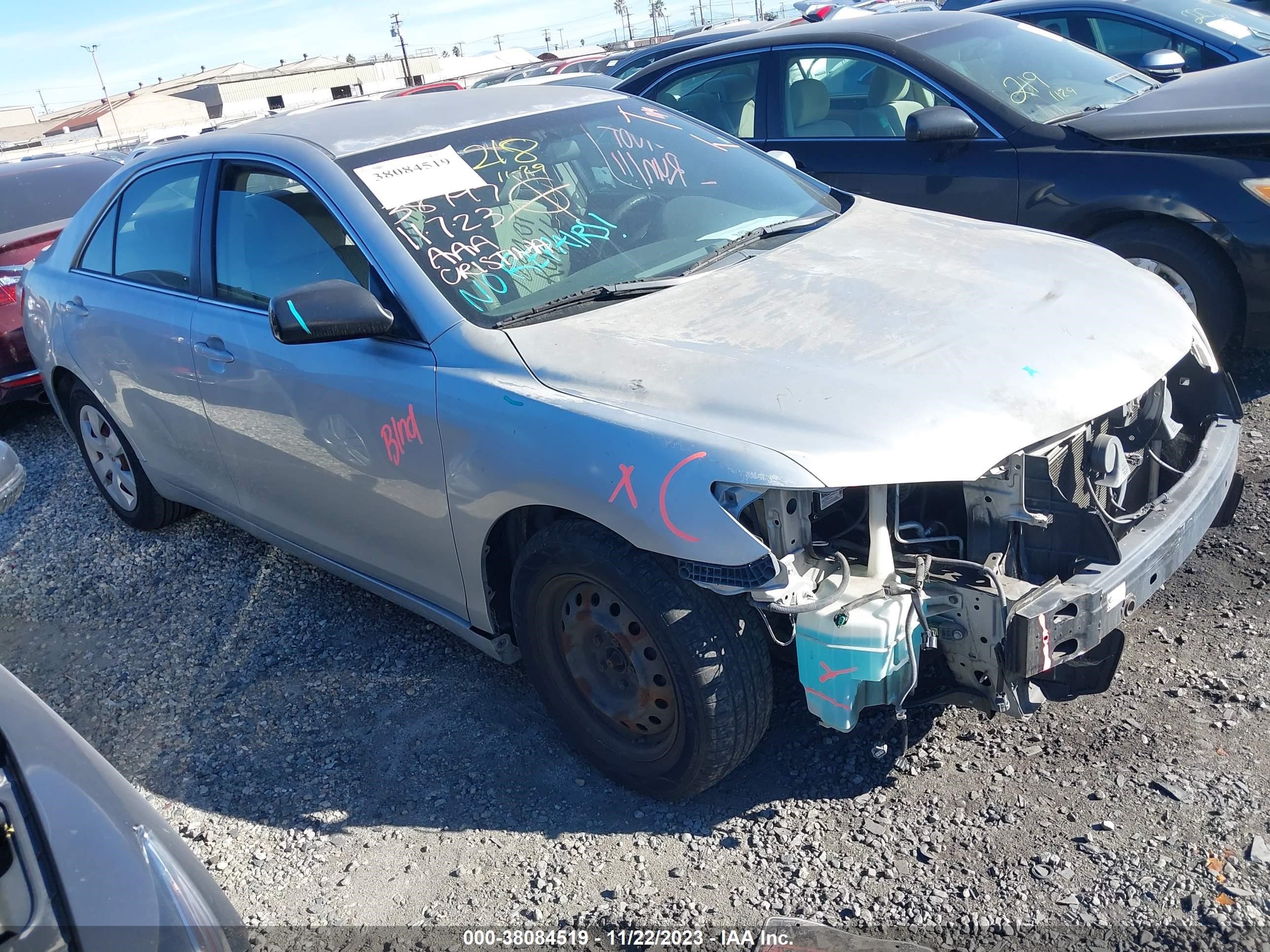 TOYOTA CAMRY 2007 4t1be46k27u154766