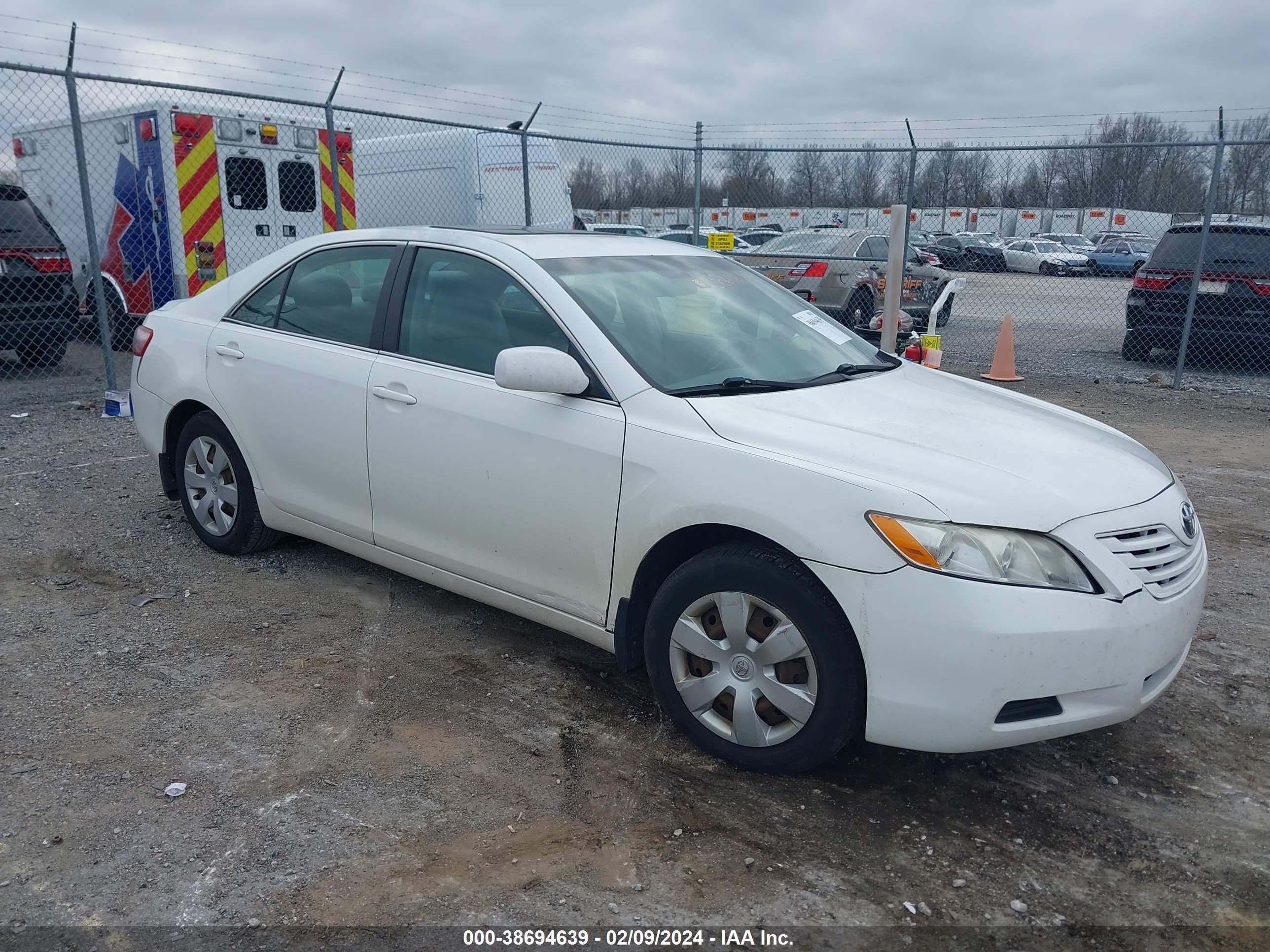 TOYOTA CAMRY 2007 4t1be46k27u524923