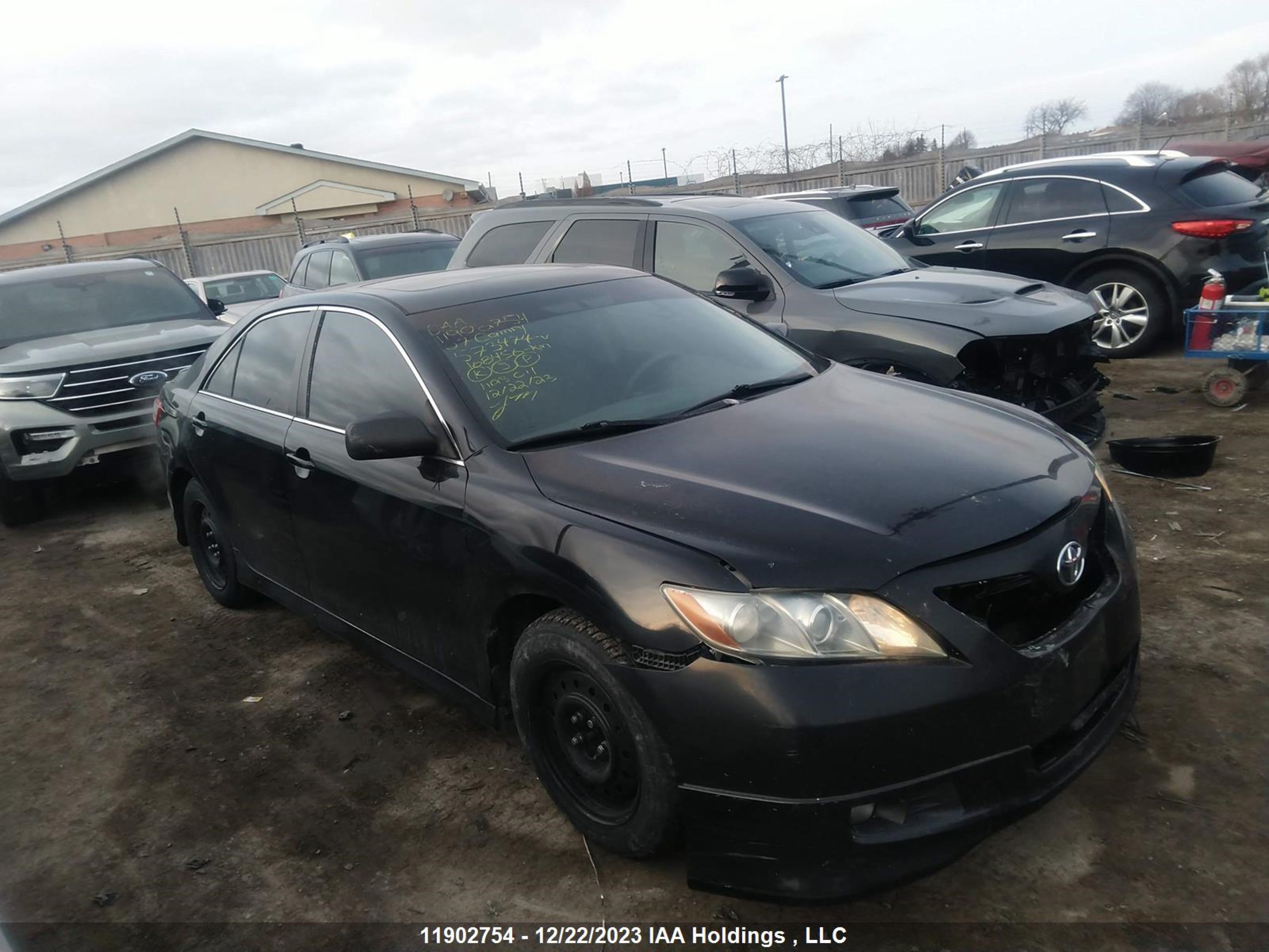 TOYOTA CAMRY 2007 4t1be46k27u573474