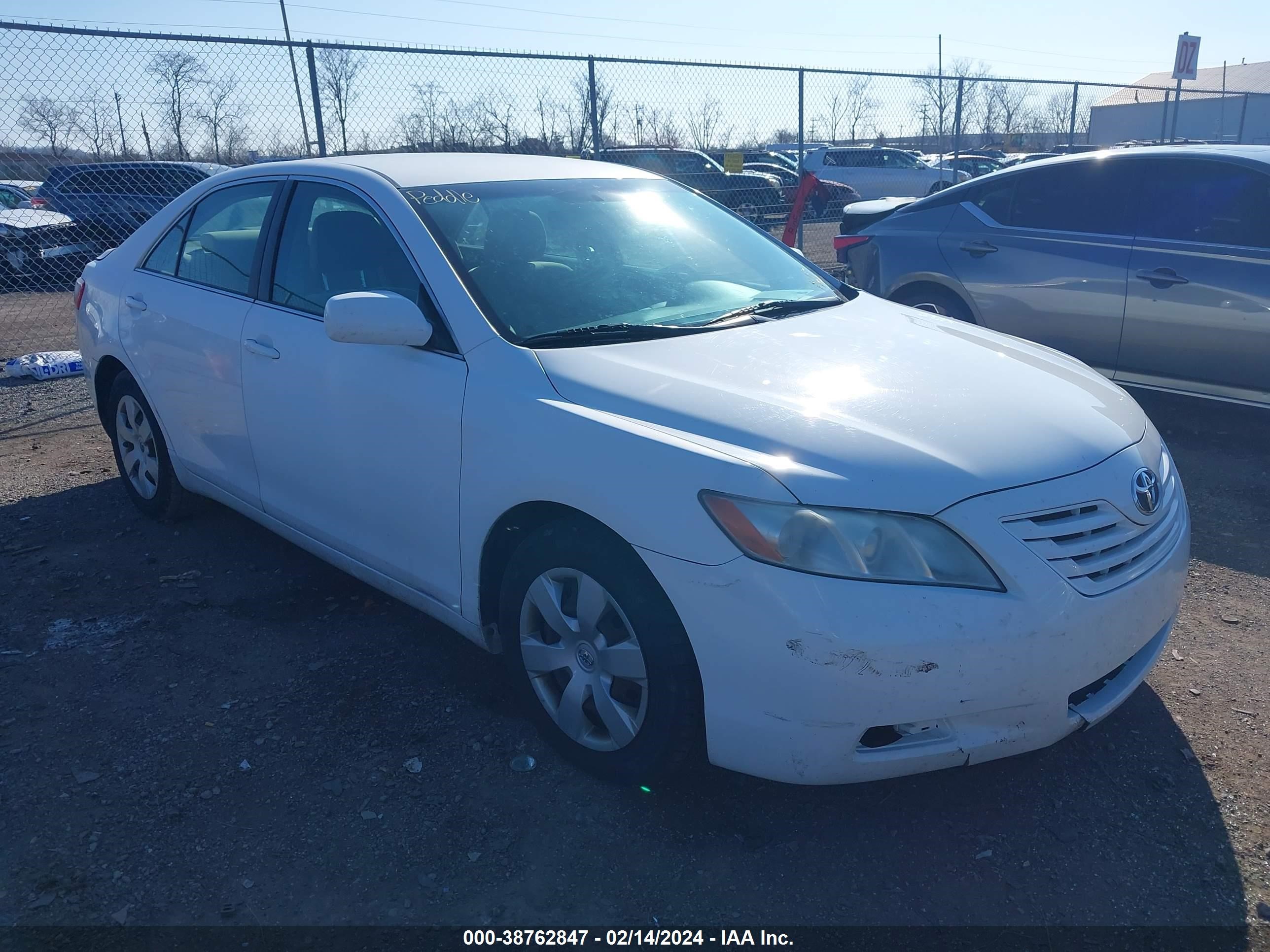 TOYOTA CAMRY 2008 4t1be46k28u735847