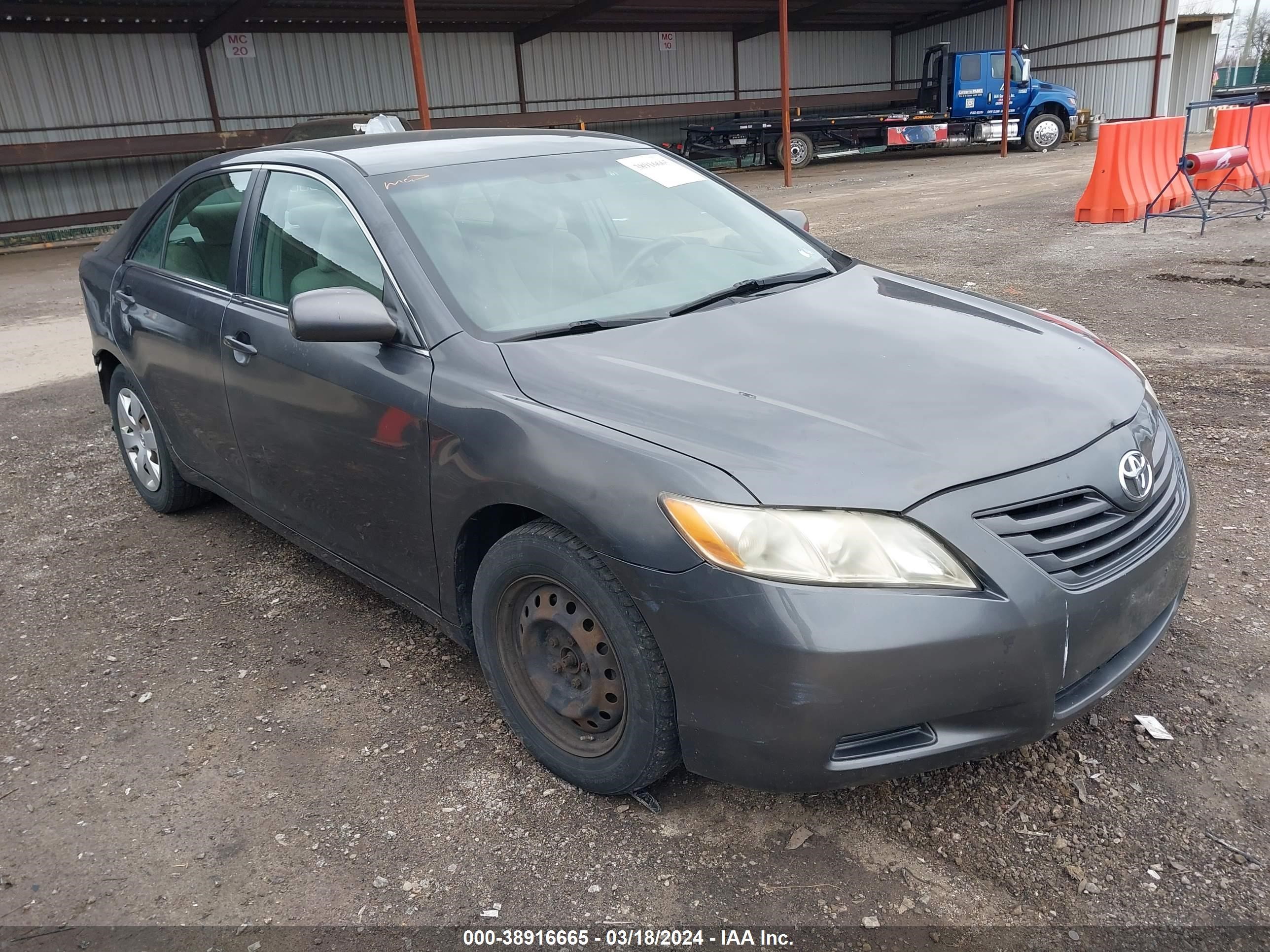 TOYOTA CAMRY 2008 4t1be46k28u768993